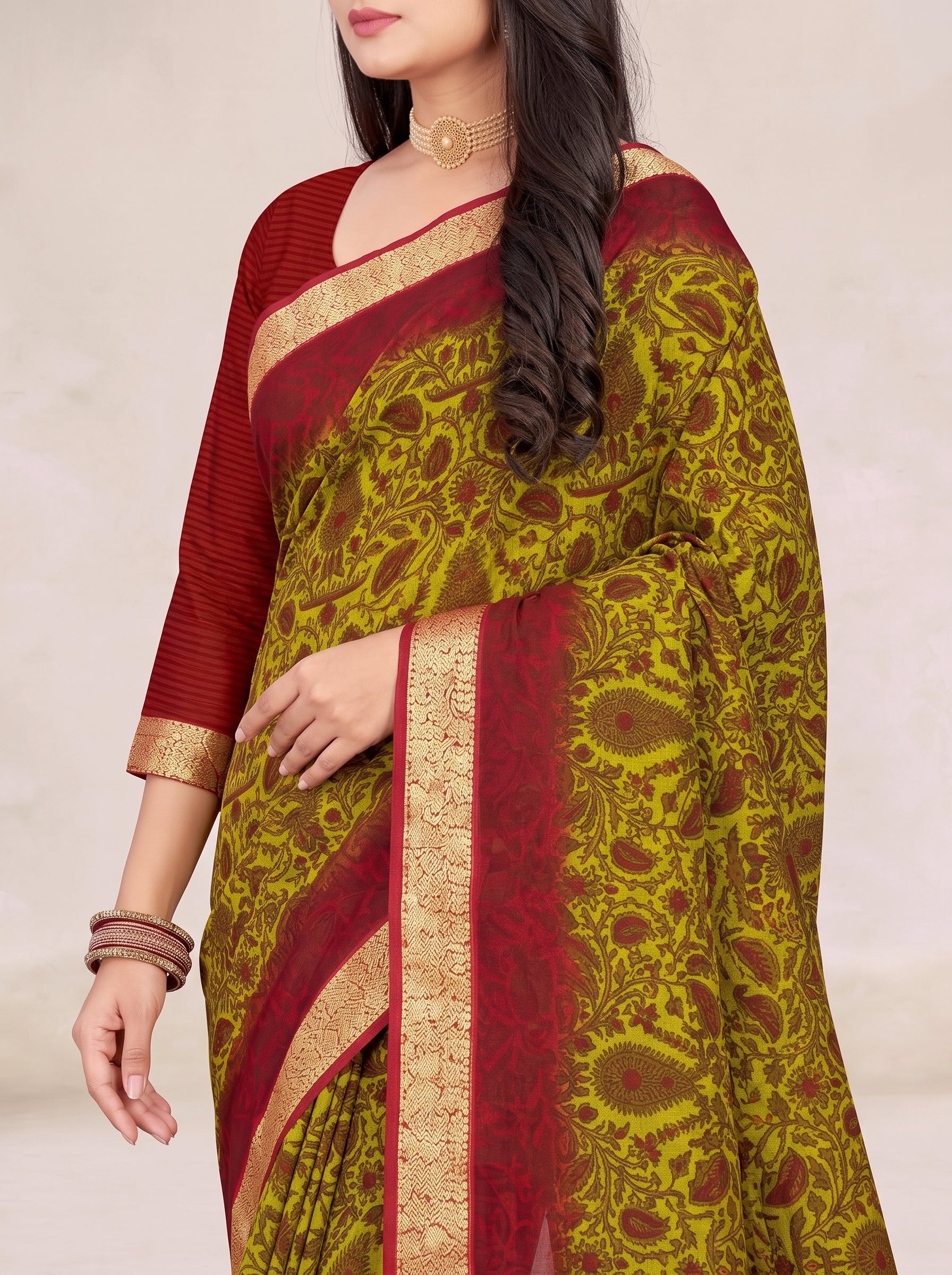 Pallu close-up [sku:KN-19691]