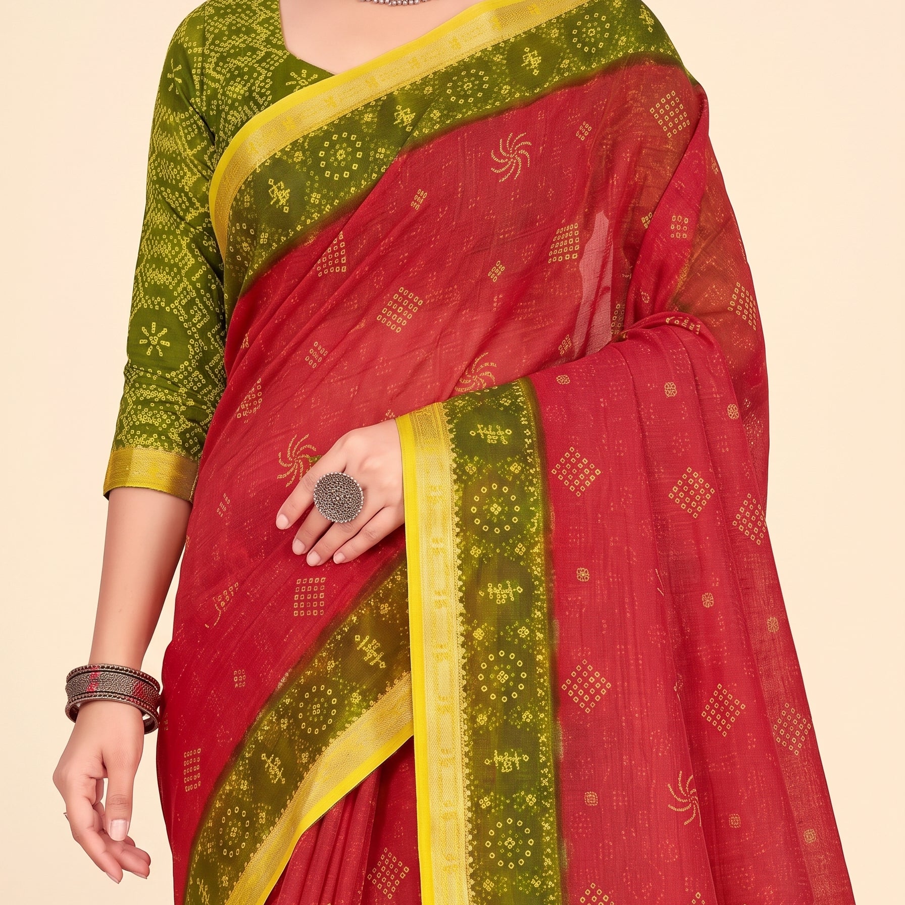 Pallu close-up [sku:KN-65592]