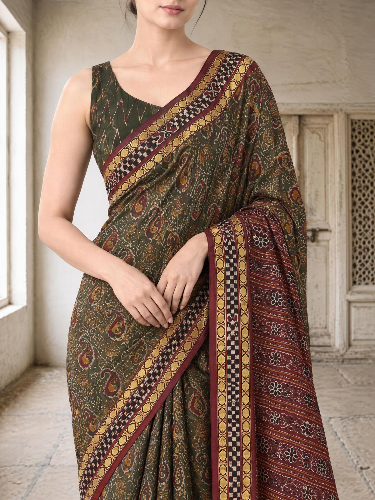 Pallu close-up [sku:JA-14709]