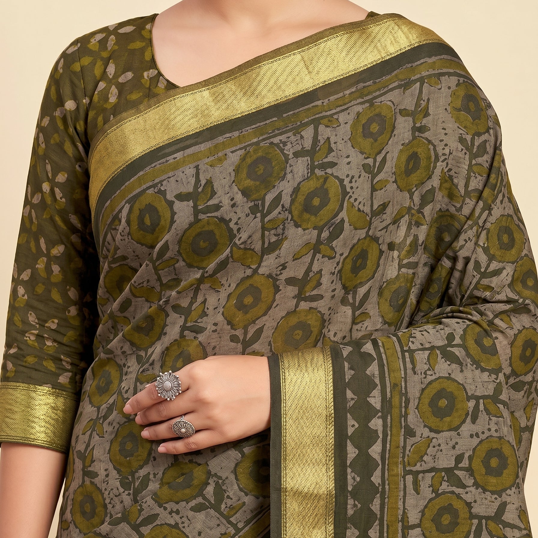 Pallu close-up [sku:KN-65911]