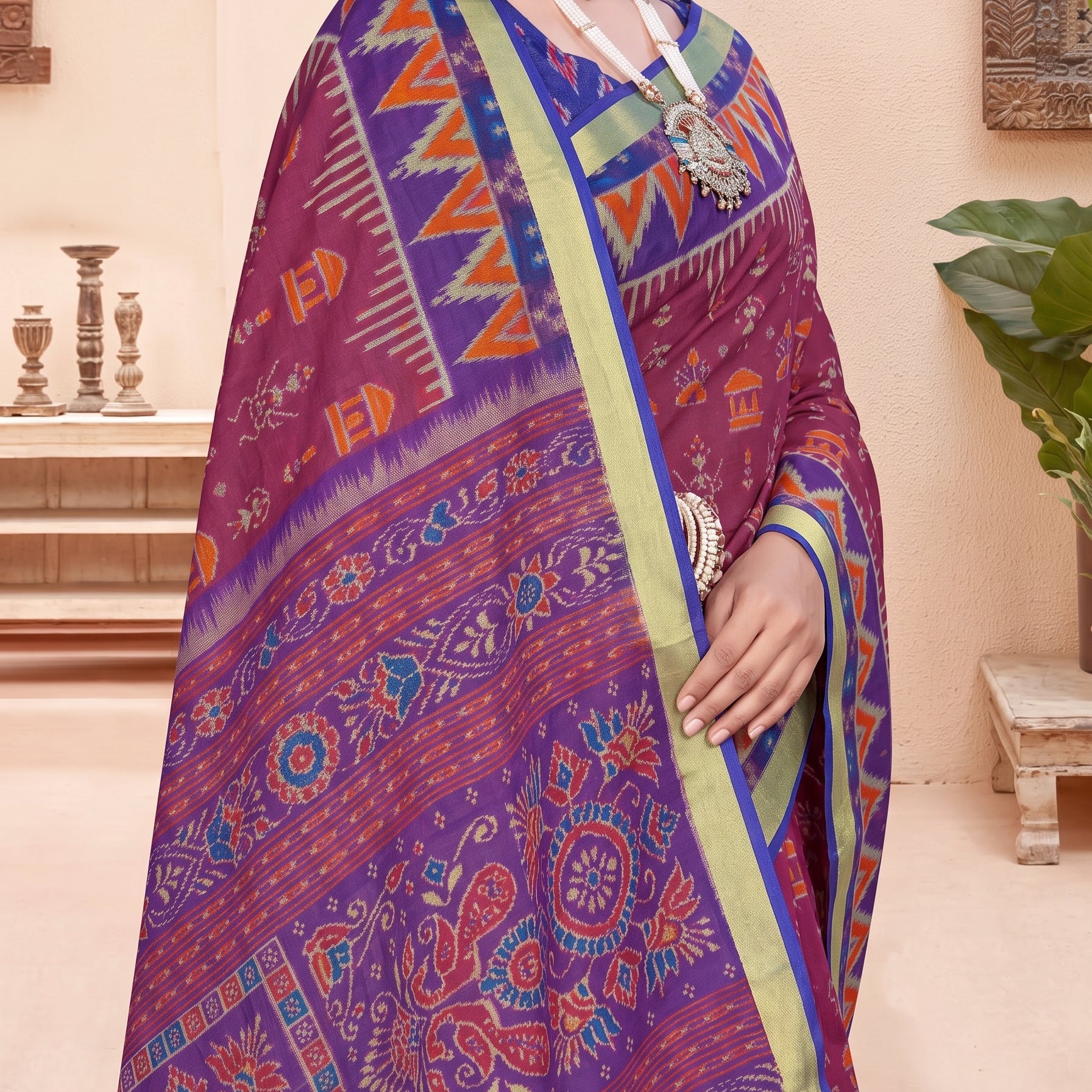 Pallu close-up [sku:JA-14406]