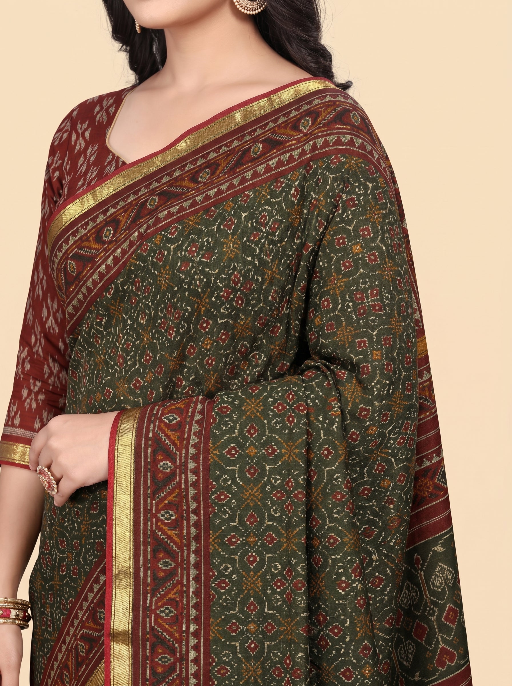 Pallu close-up [sku:JA 13698]