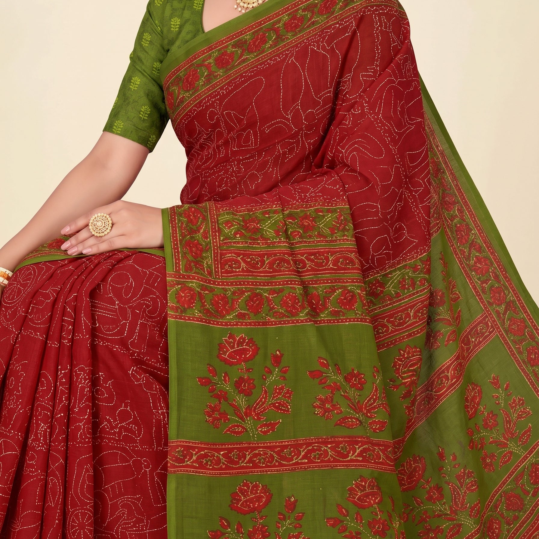 Pallu close-up [sku:KN-66520]