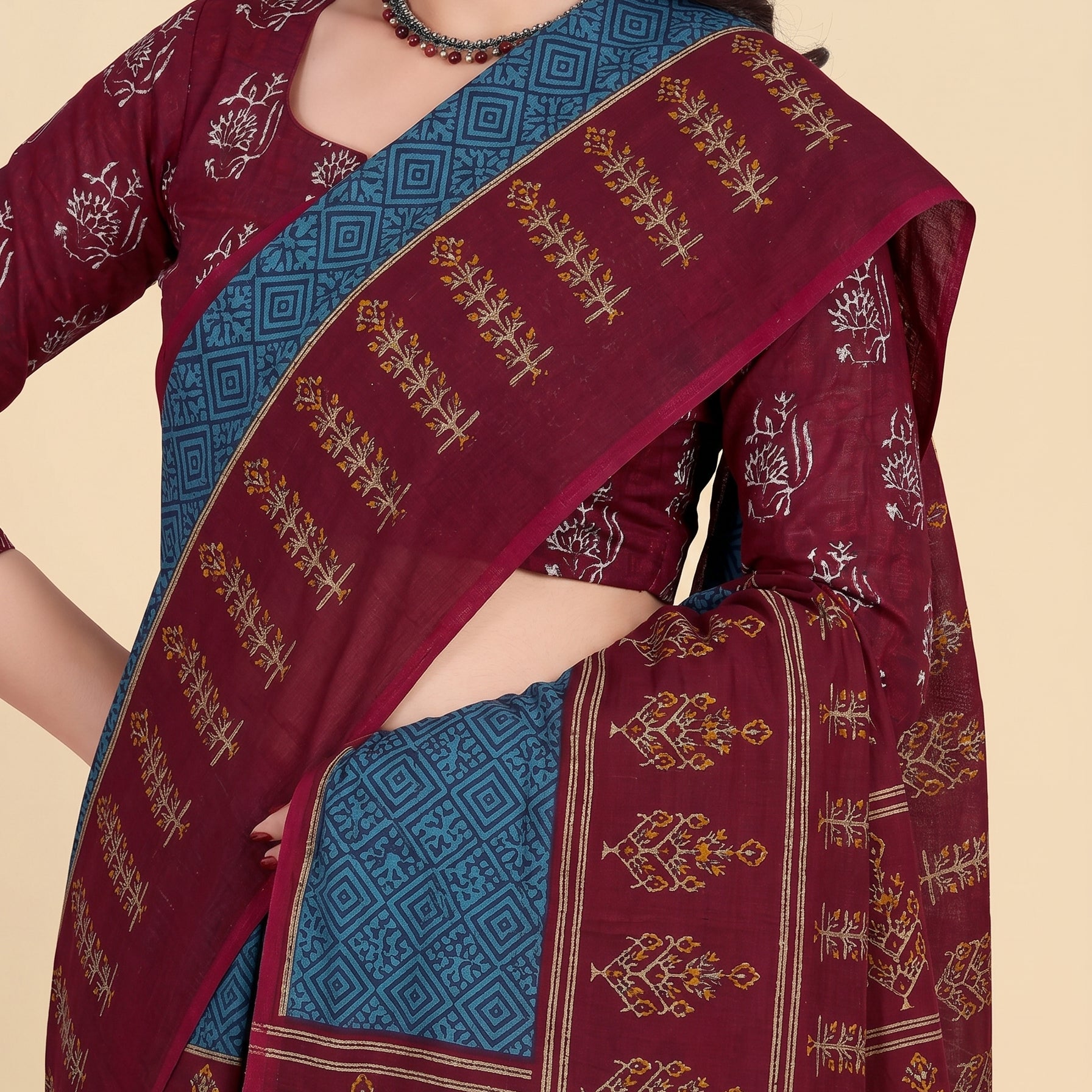 Pallu close-up
