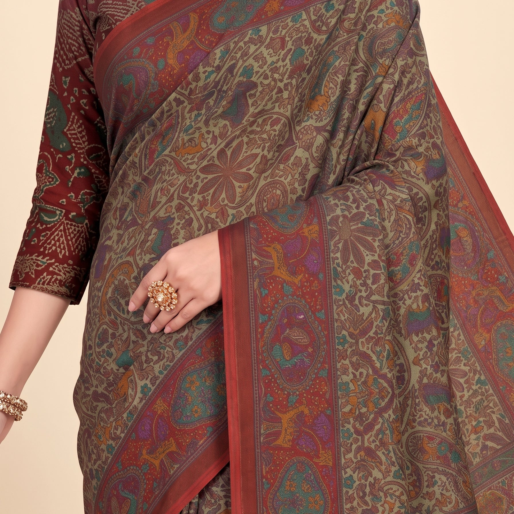 Pallu close-up [sku:JA-13768]