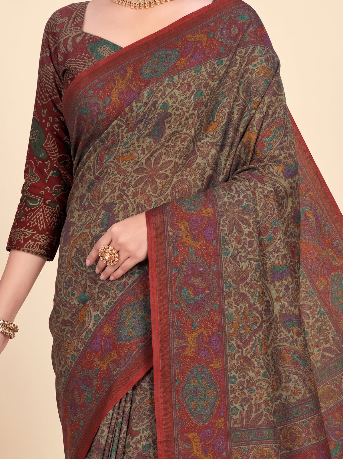 Pallu close-up [sku:JA-13768]