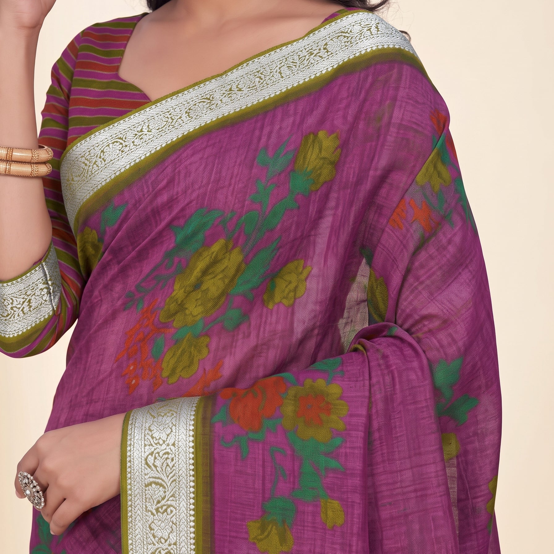 Pallu close-up [sku:JA-14829]
