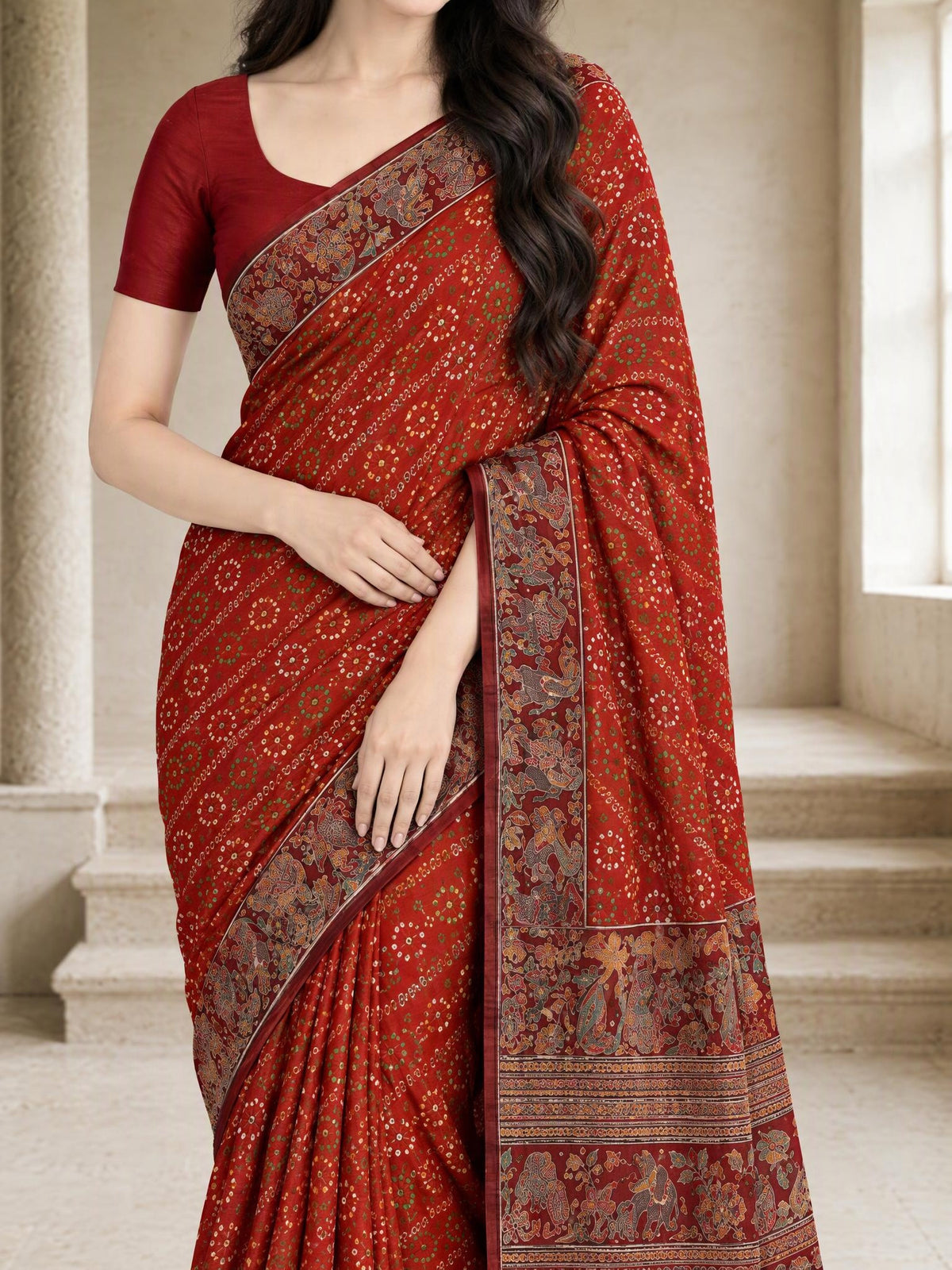 Pallu close-up [sku:KN-70767]