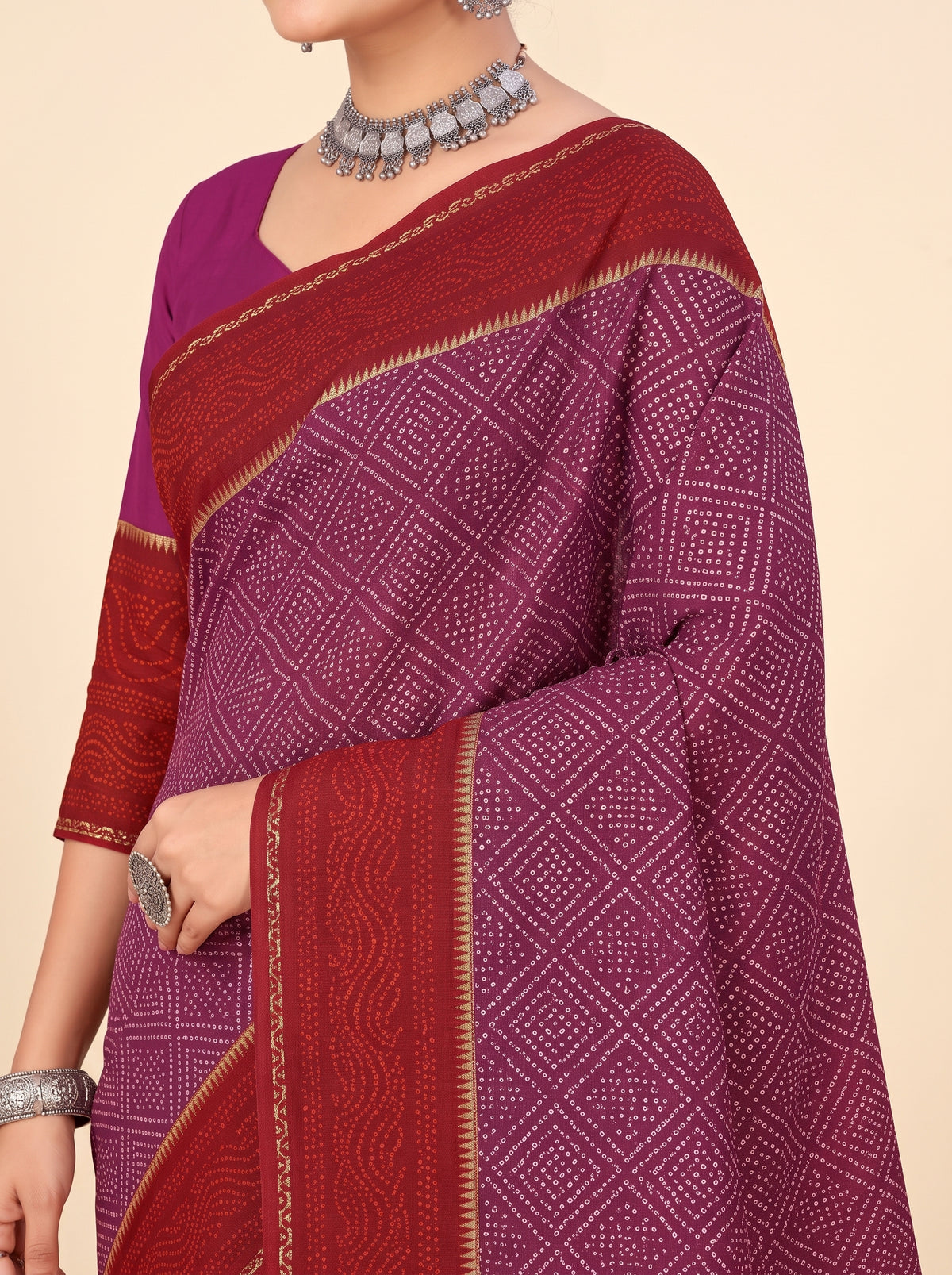 Shared pallu close-up [sku:KN-66799]