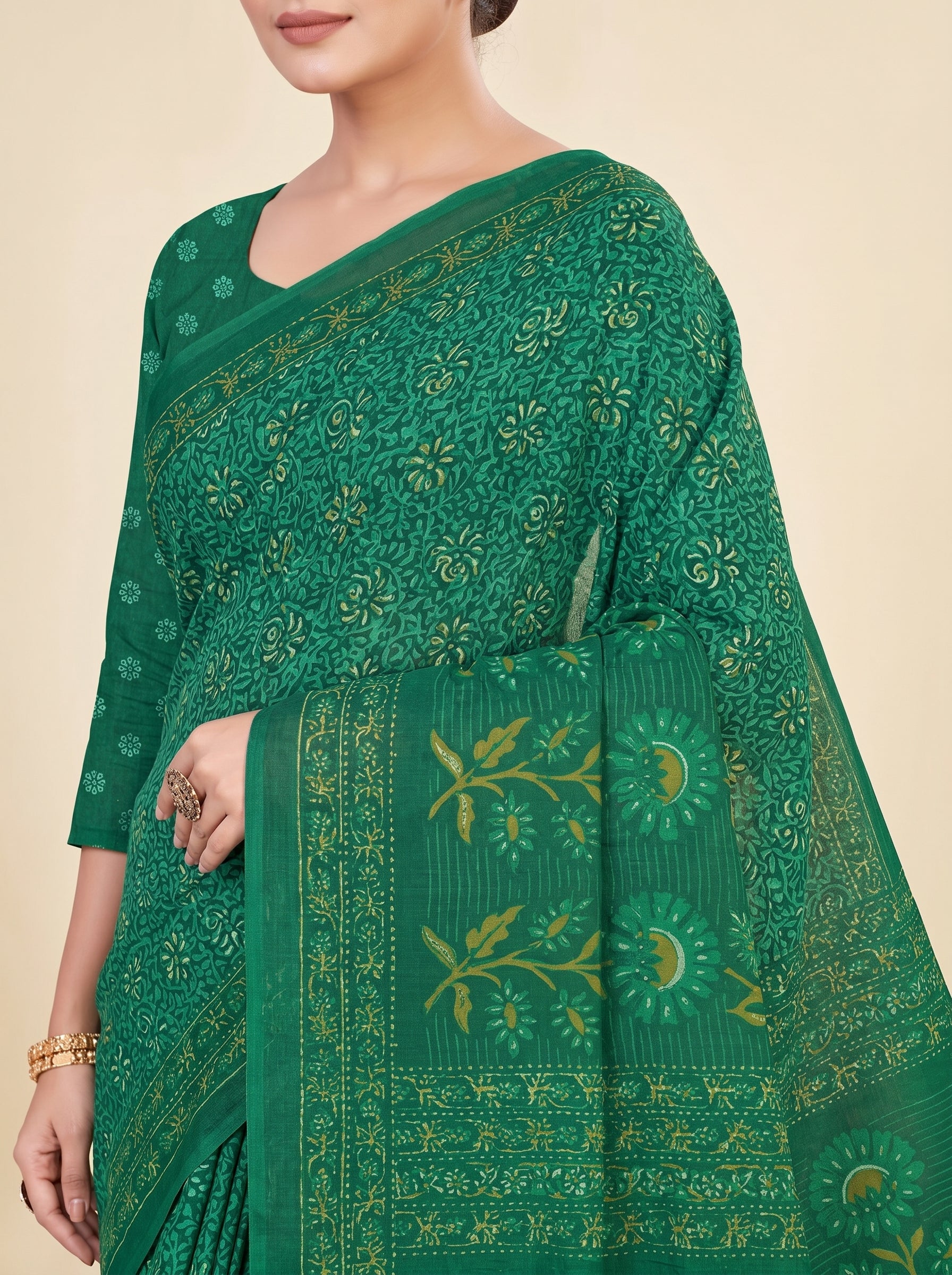 Pallu close-up