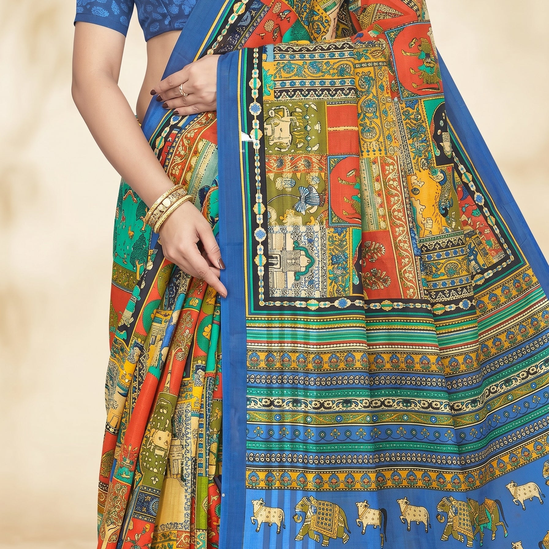 Pallu close-up [sku:D.NO. 59520]