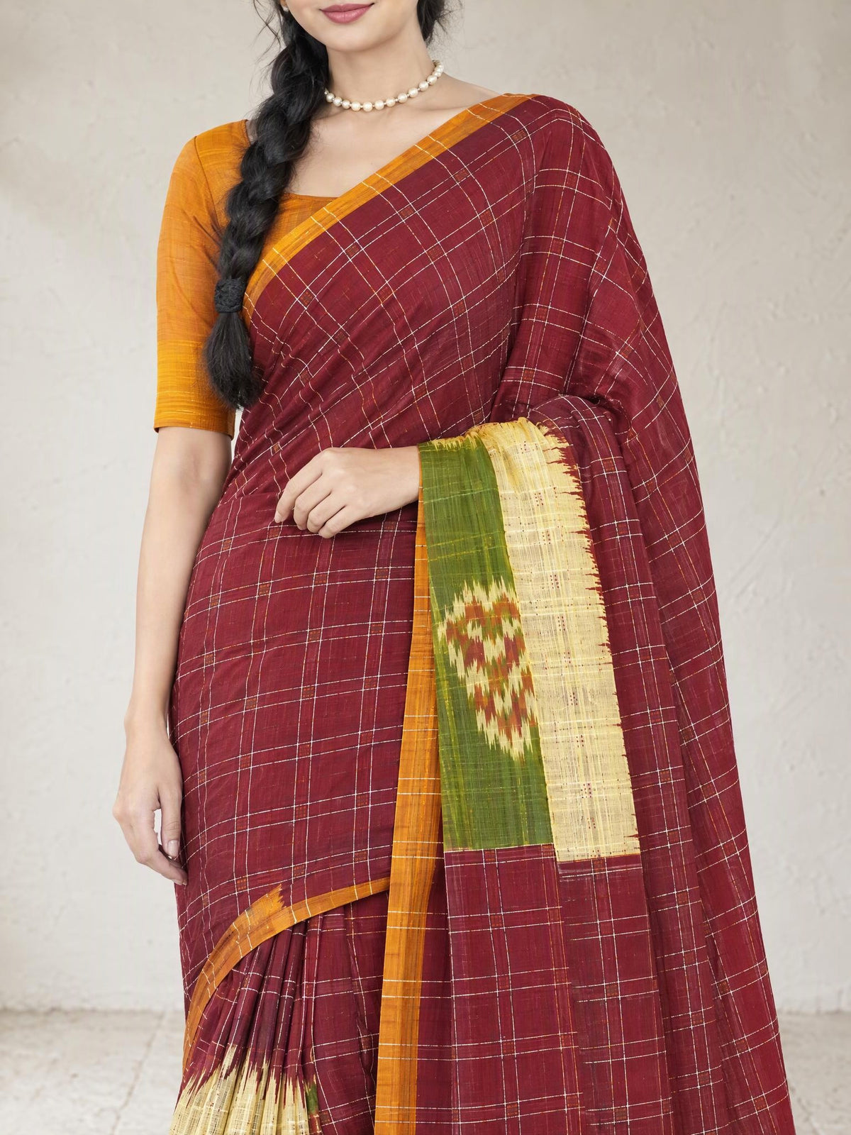 Shared pallu close-up [sku:D.NO.60790]