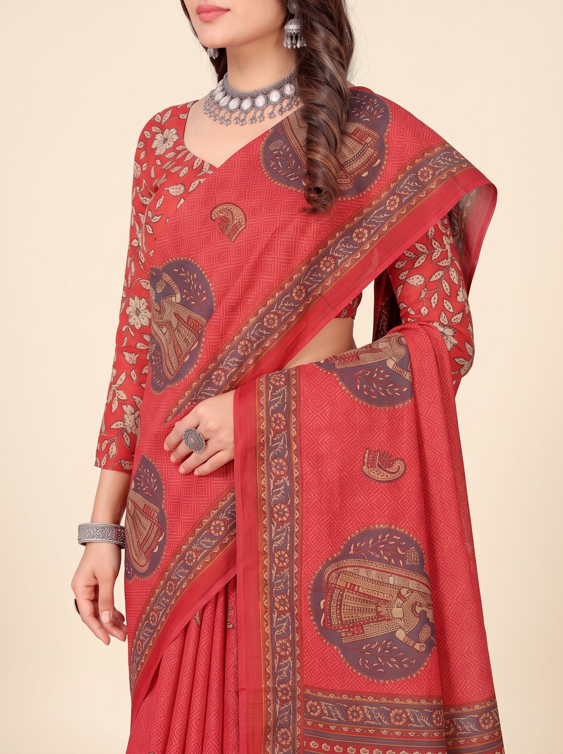 Pallu close-up [sku:KN-62895]