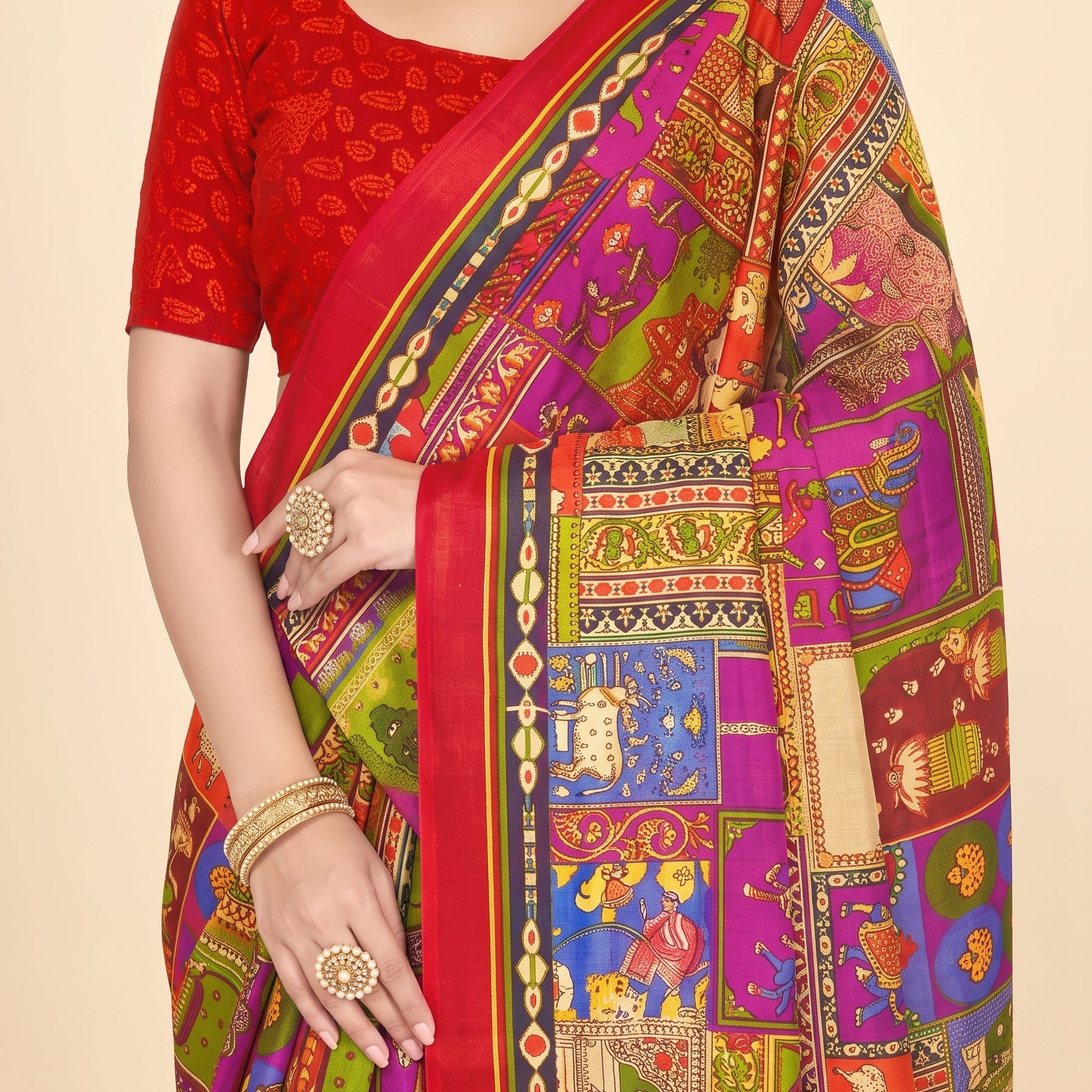 Shared pallu close-up [sku:D.NO.59523]