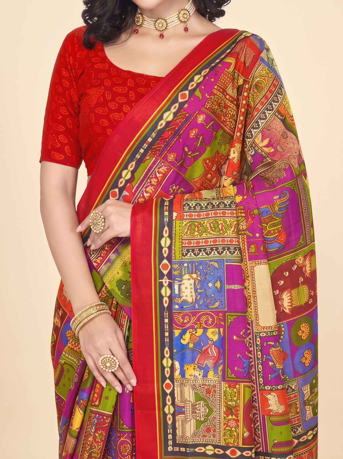 Shared pallu close-up [sku:D.NO.59523]