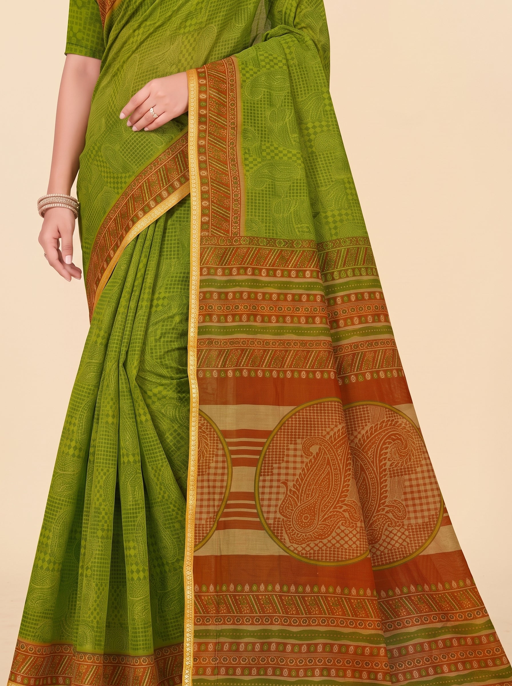 Shared pallu close-up [sku:KN-65256]