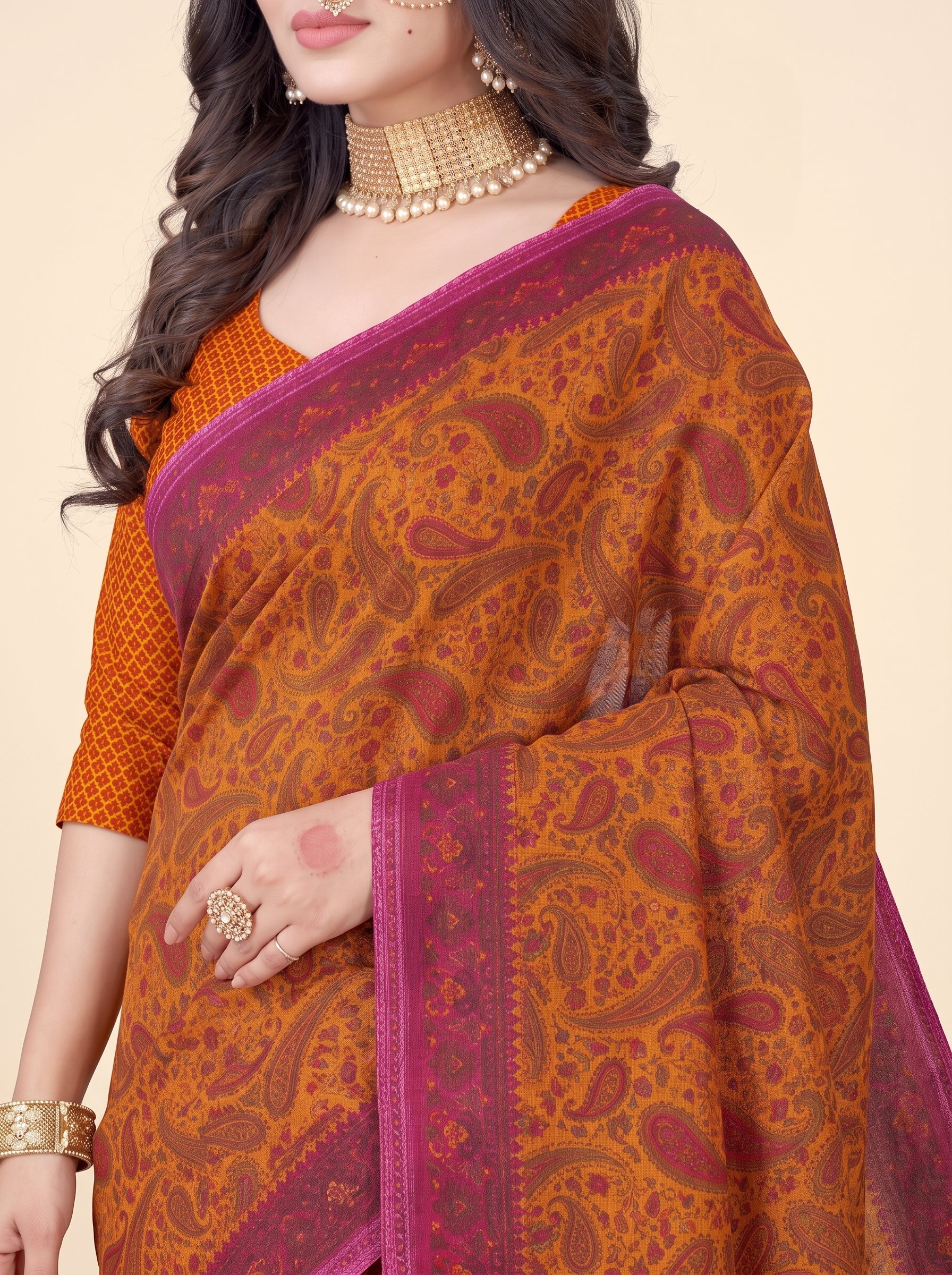Pallu close-up [sku:KN-15588]