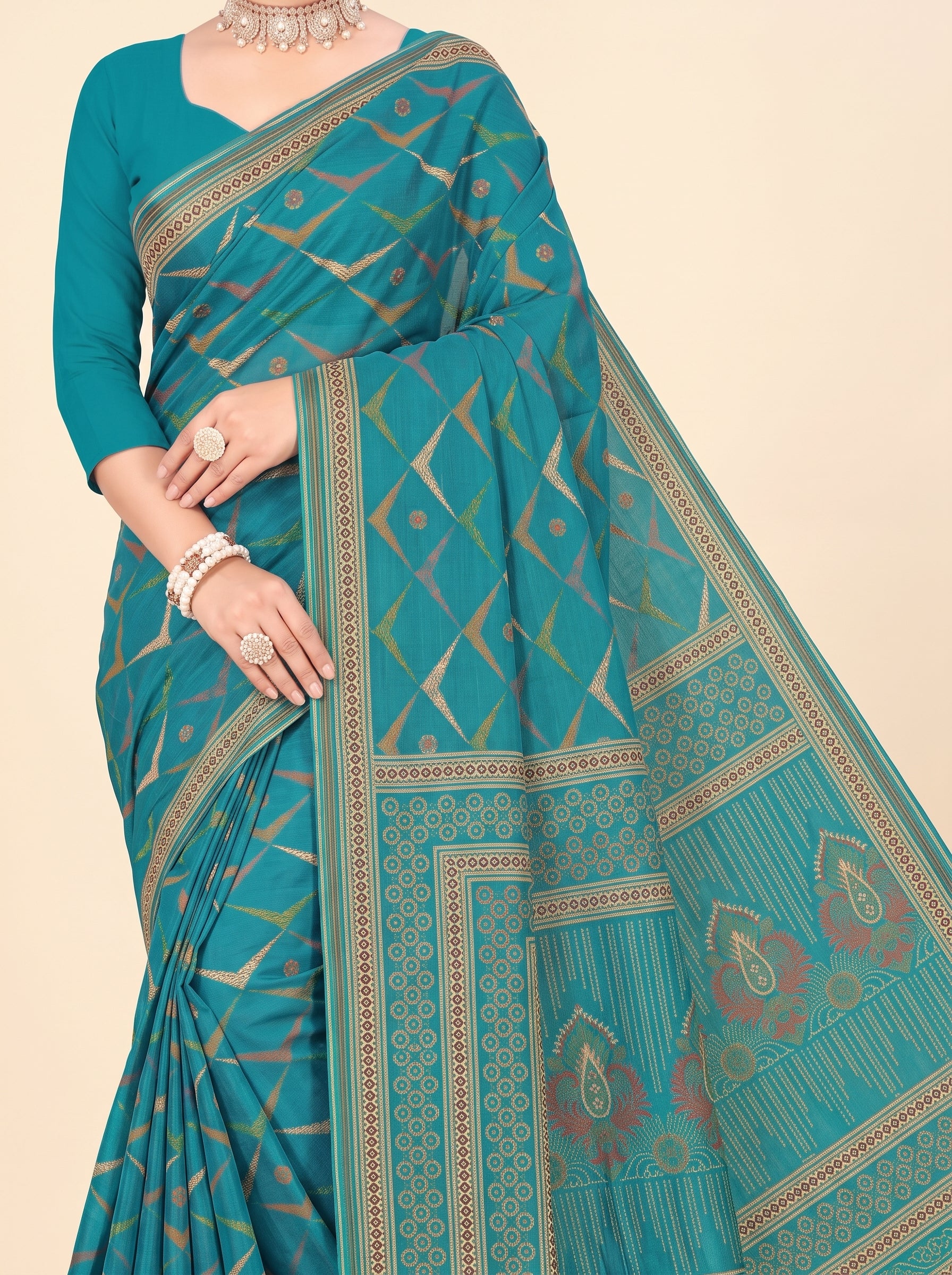 Shared pallu close-up [sku:KN-50825]
