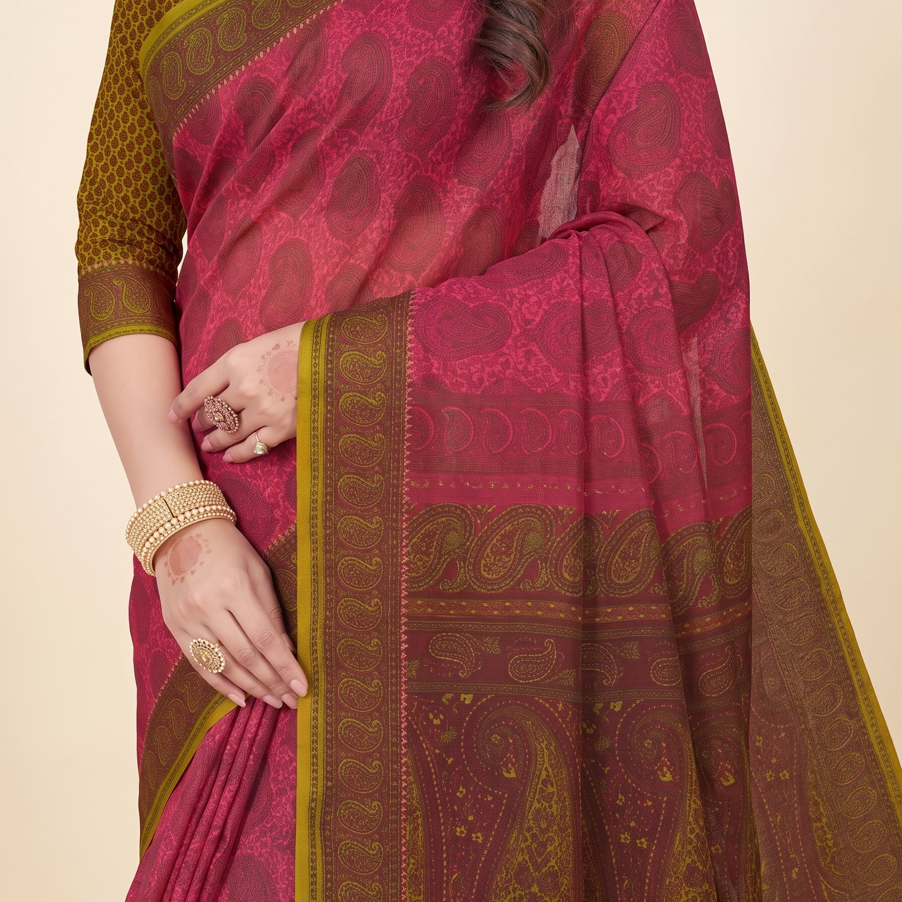 Pallu close-up [sku:KN-15589]