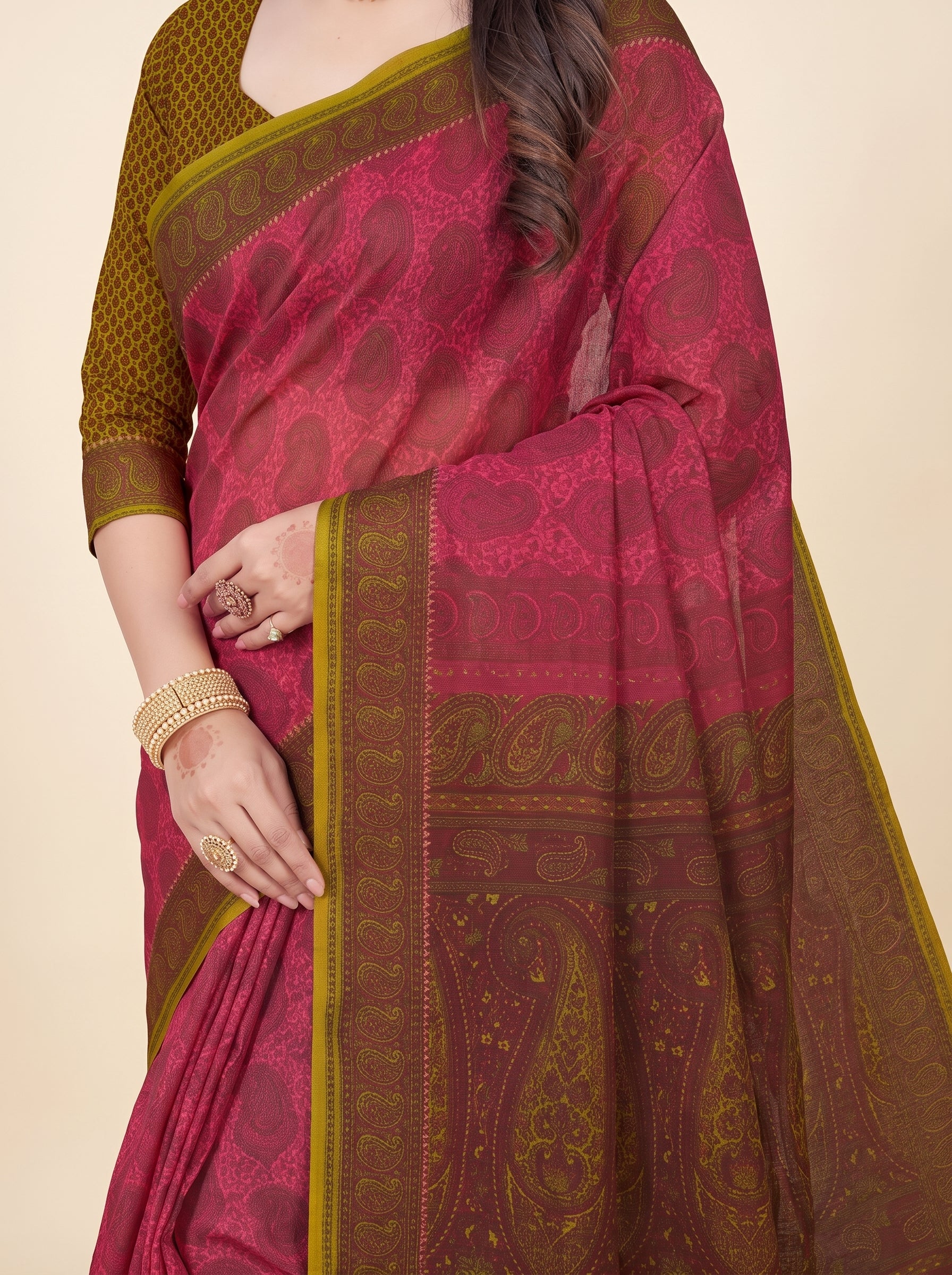 Pallu close-up [sku:KN-15589]