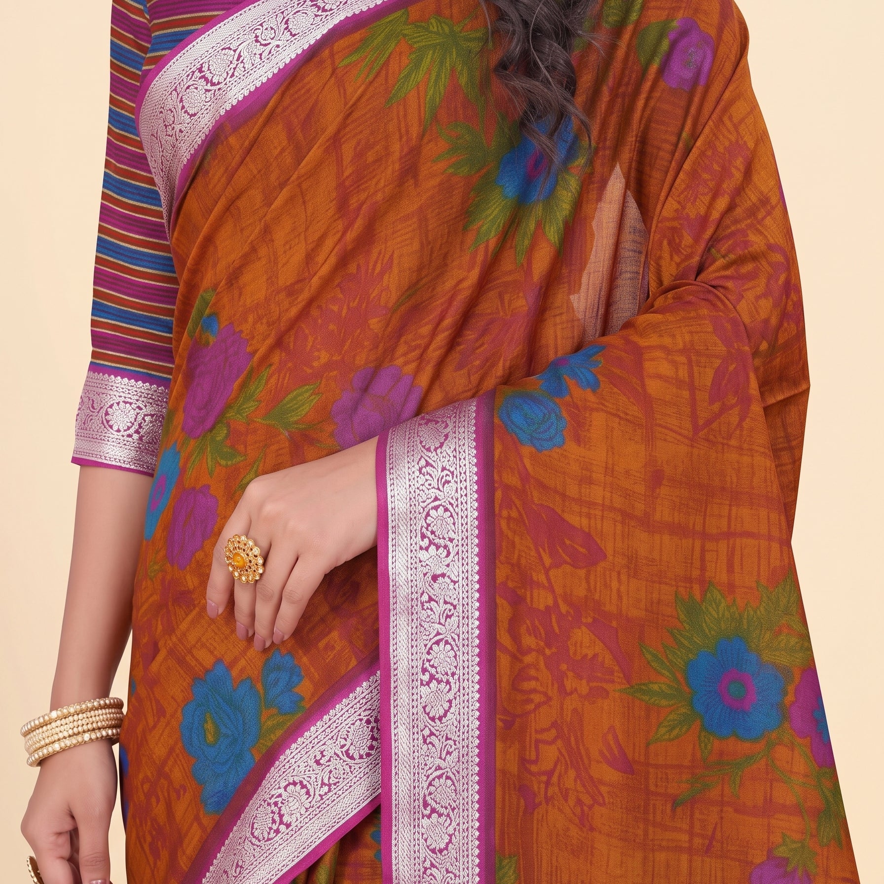 Pallu close-up [sku:JA-14831]