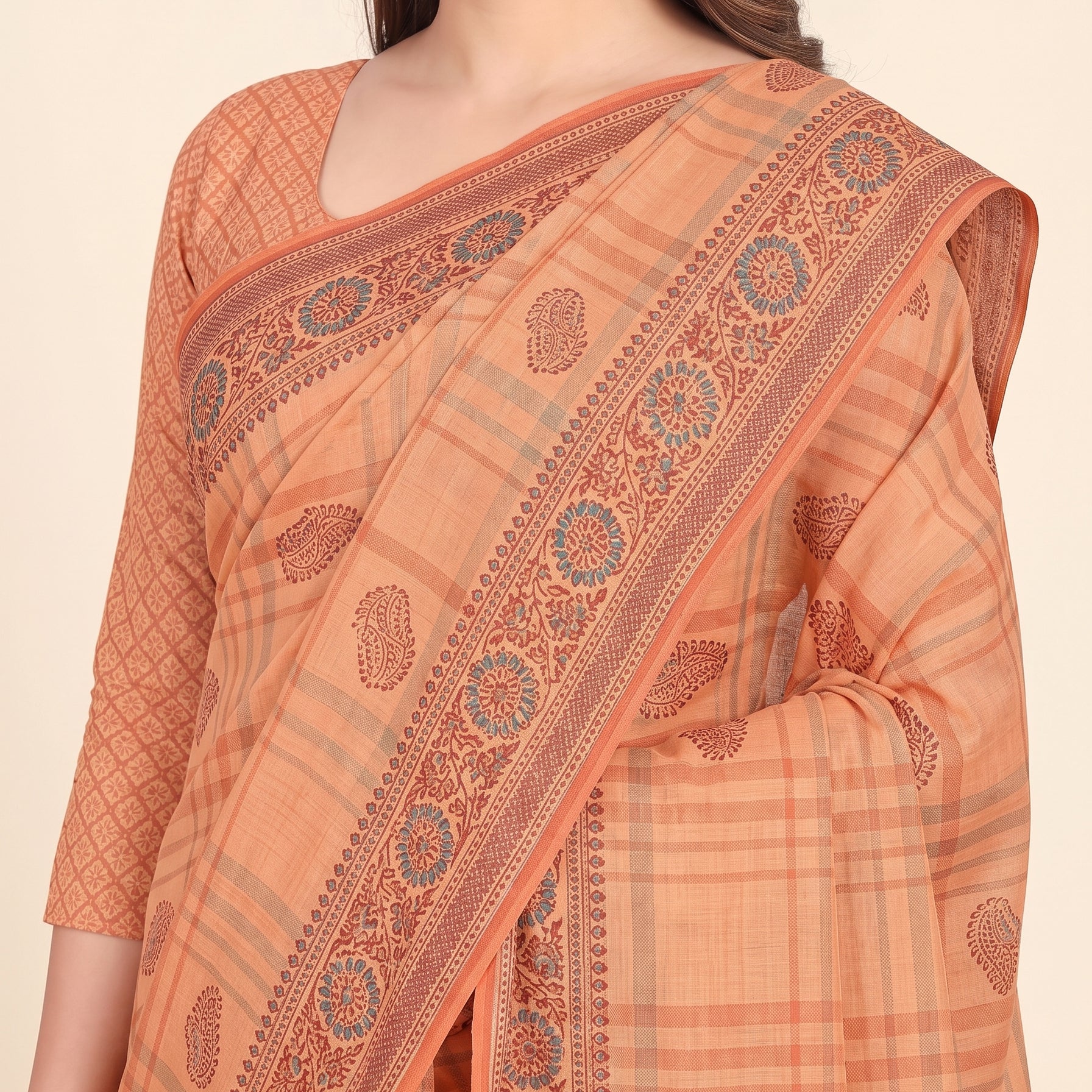 Shared pallu close-up [sku:KN-67723]