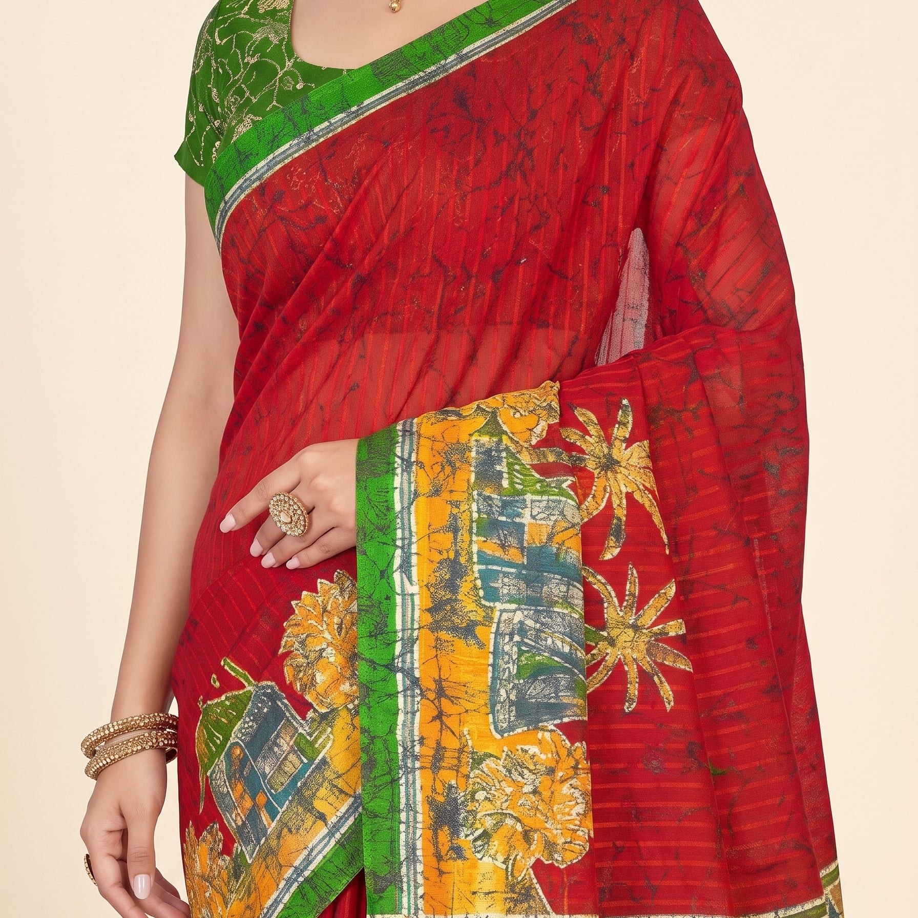 Shared pallu close-up [sku:D.NO.56649]
