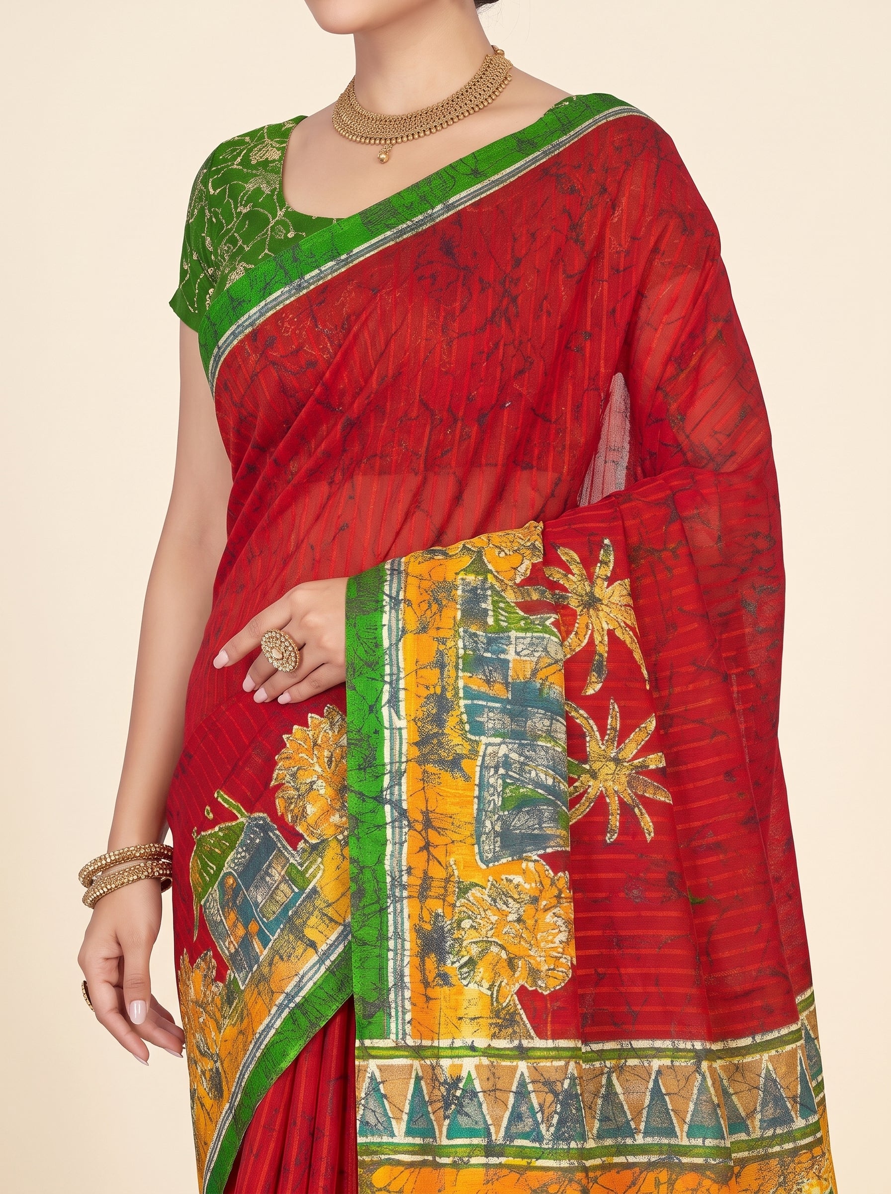 Shared pallu close-up [sku:D.NO.56649]