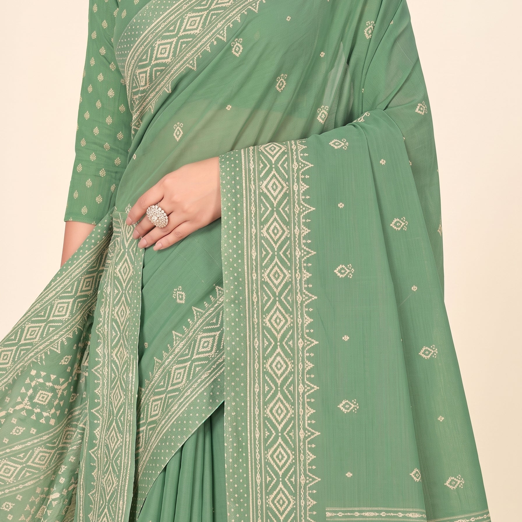Pallu close-up [sku:KN-69107]