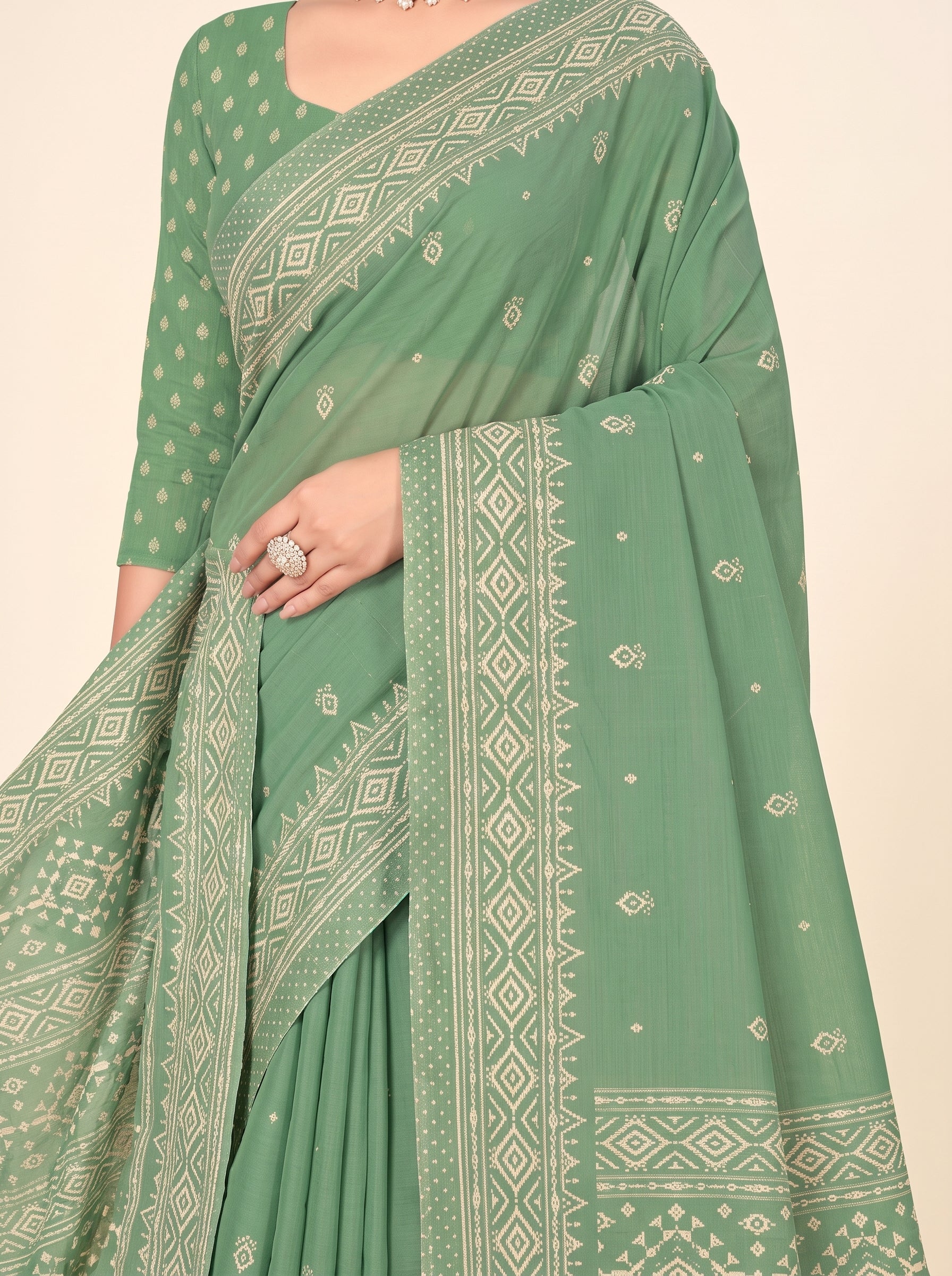 Pallu close-up [sku:KN-69107]