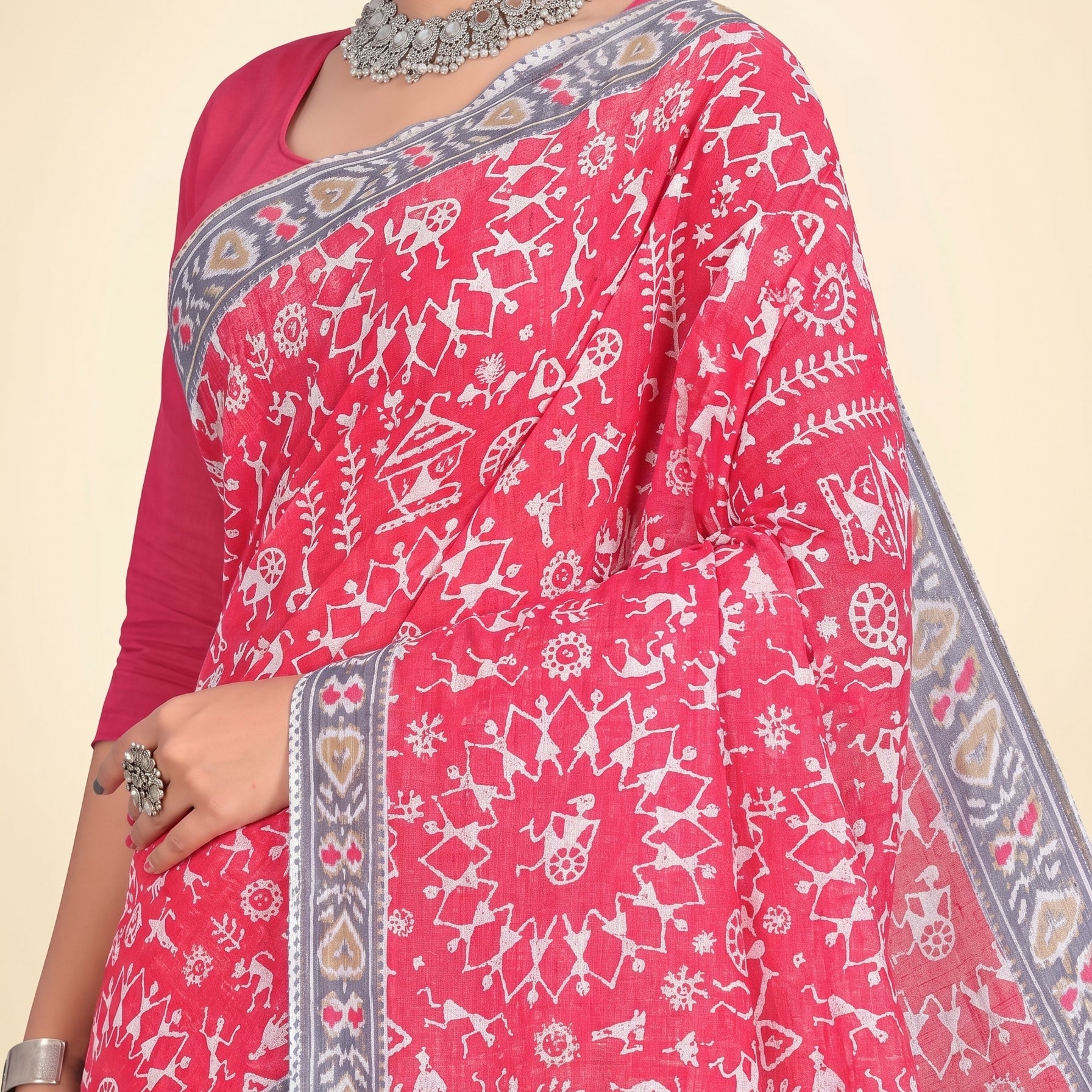 Pallu close-up