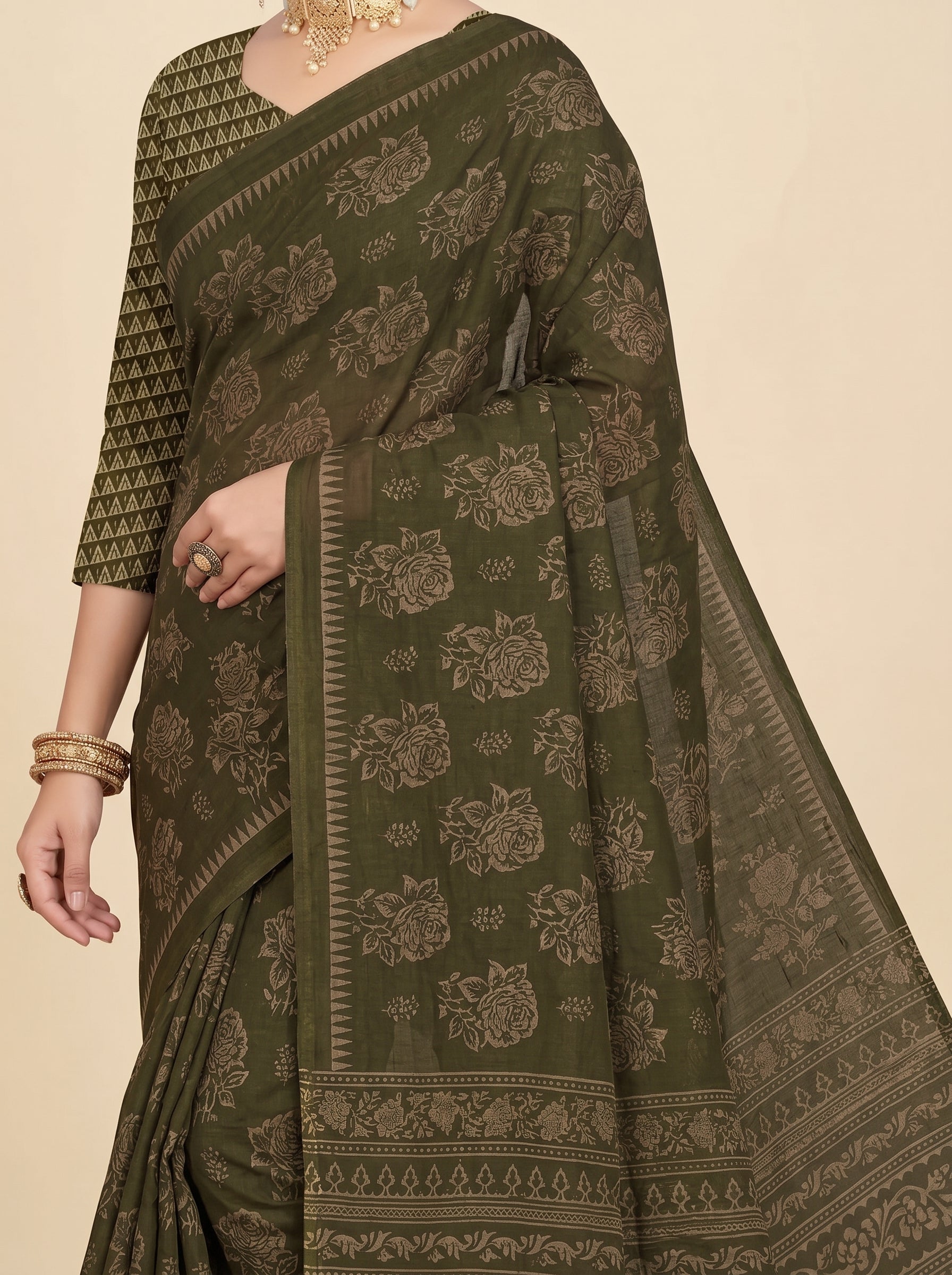 Pallu close-up