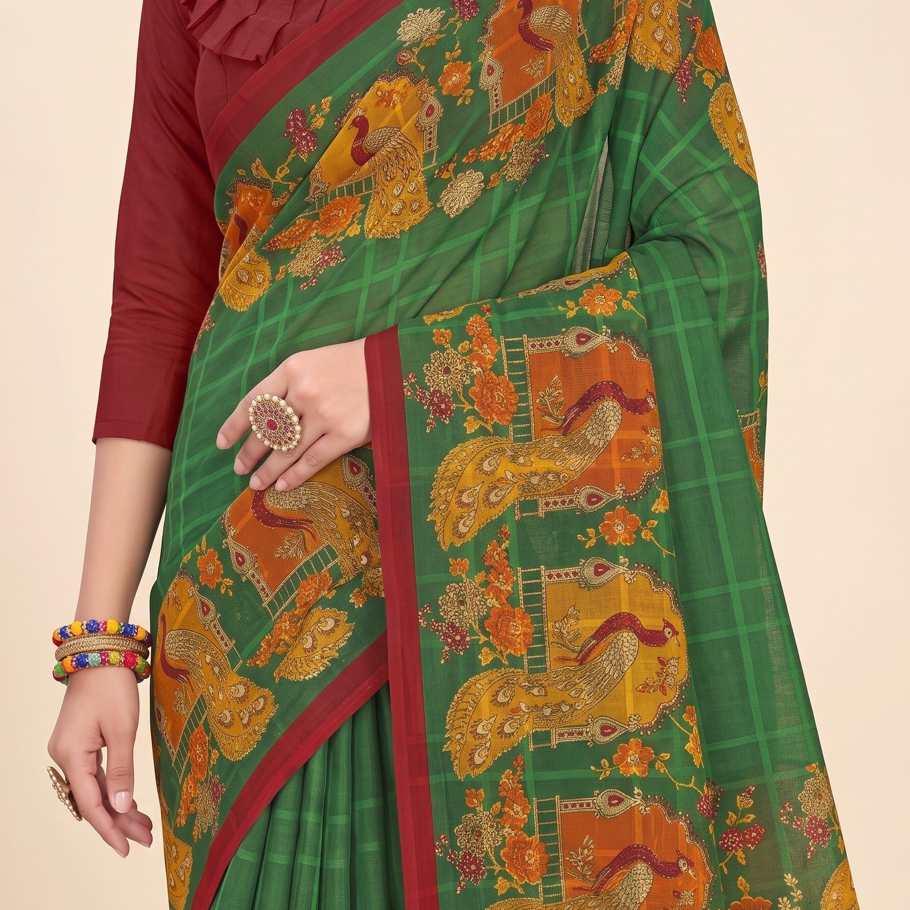 Pallu close-up [sku:BV-25125]