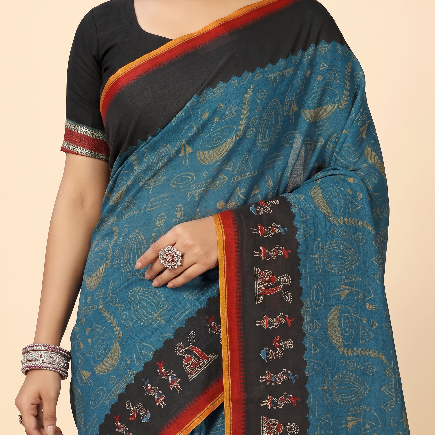 Pallu close-up [sku:D.NO.60773]