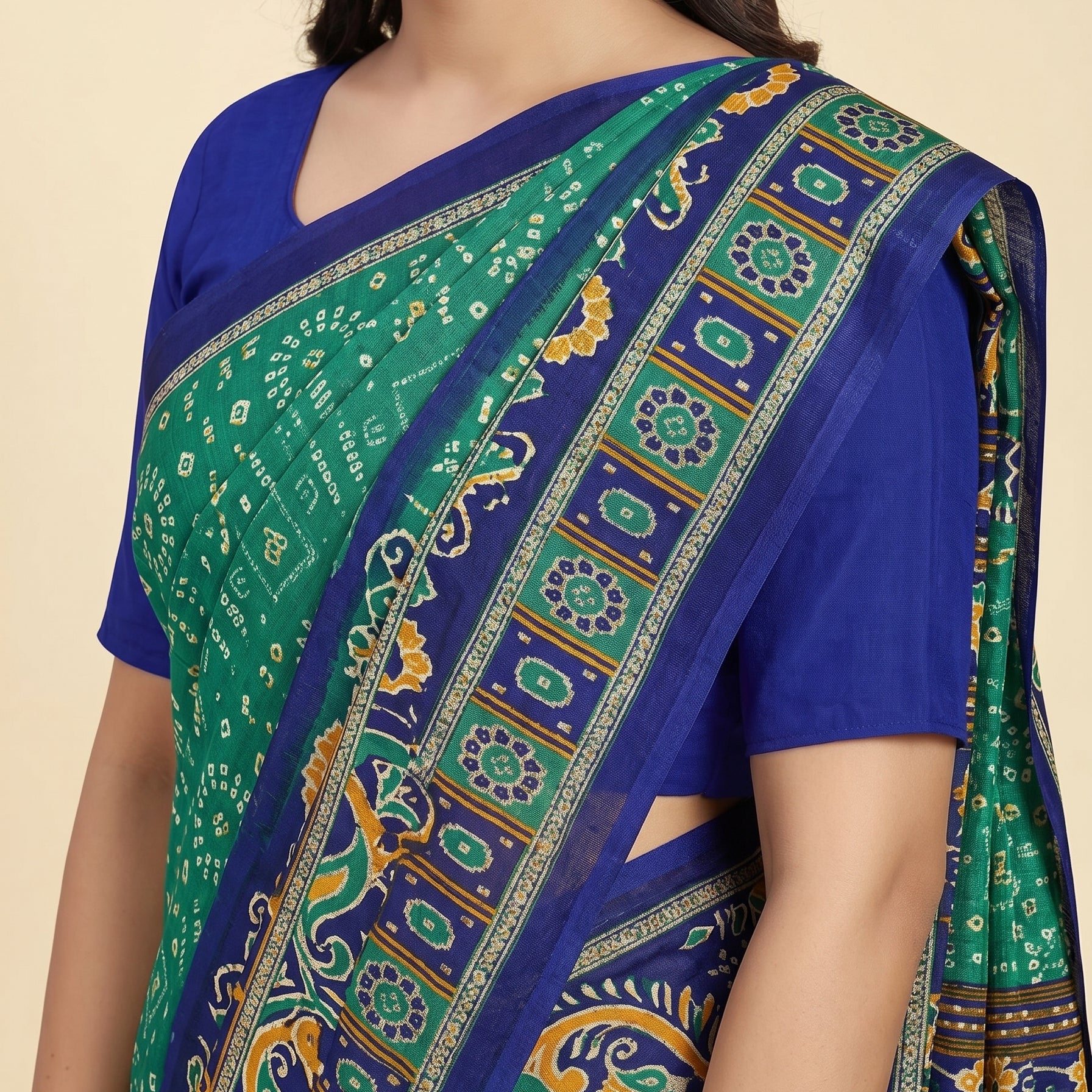 Pallu close-up