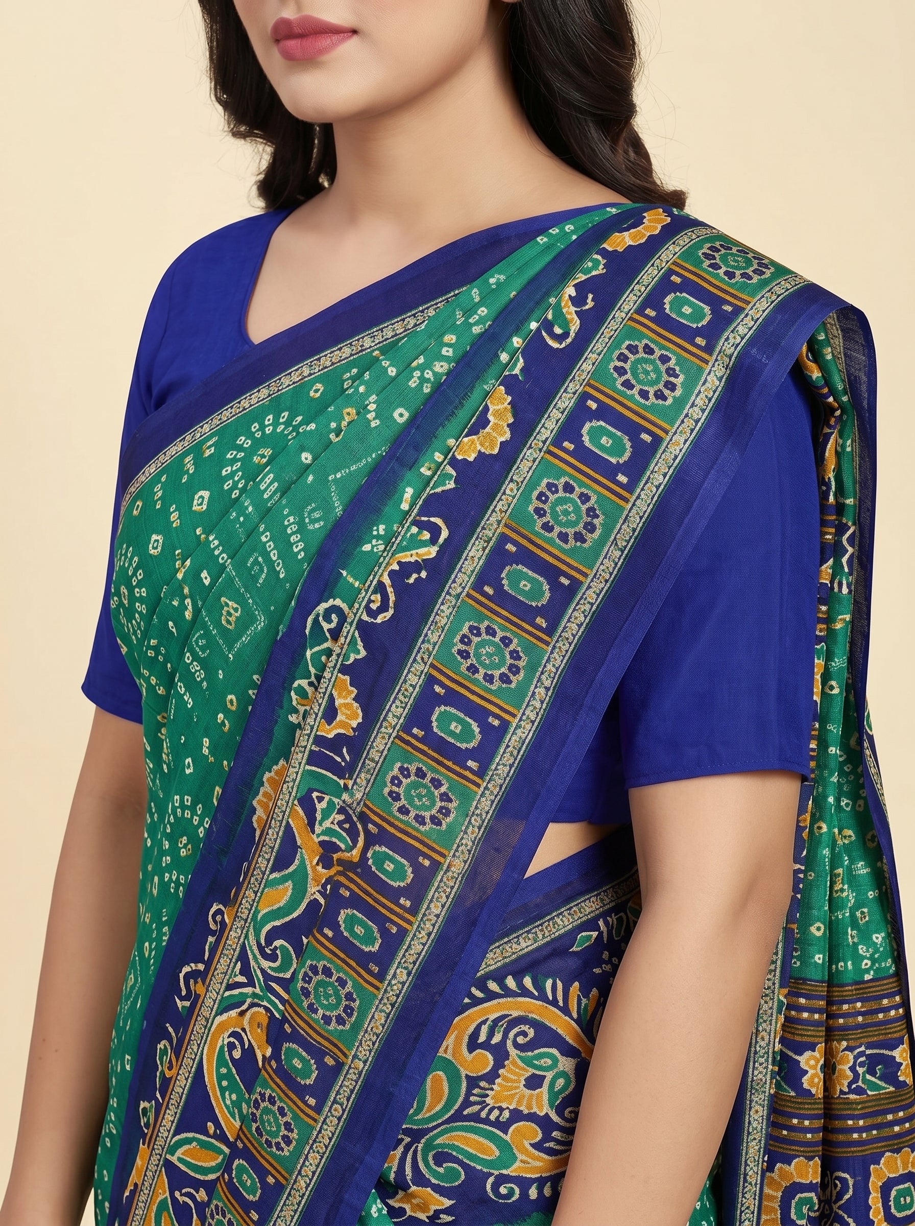 Pallu close-up