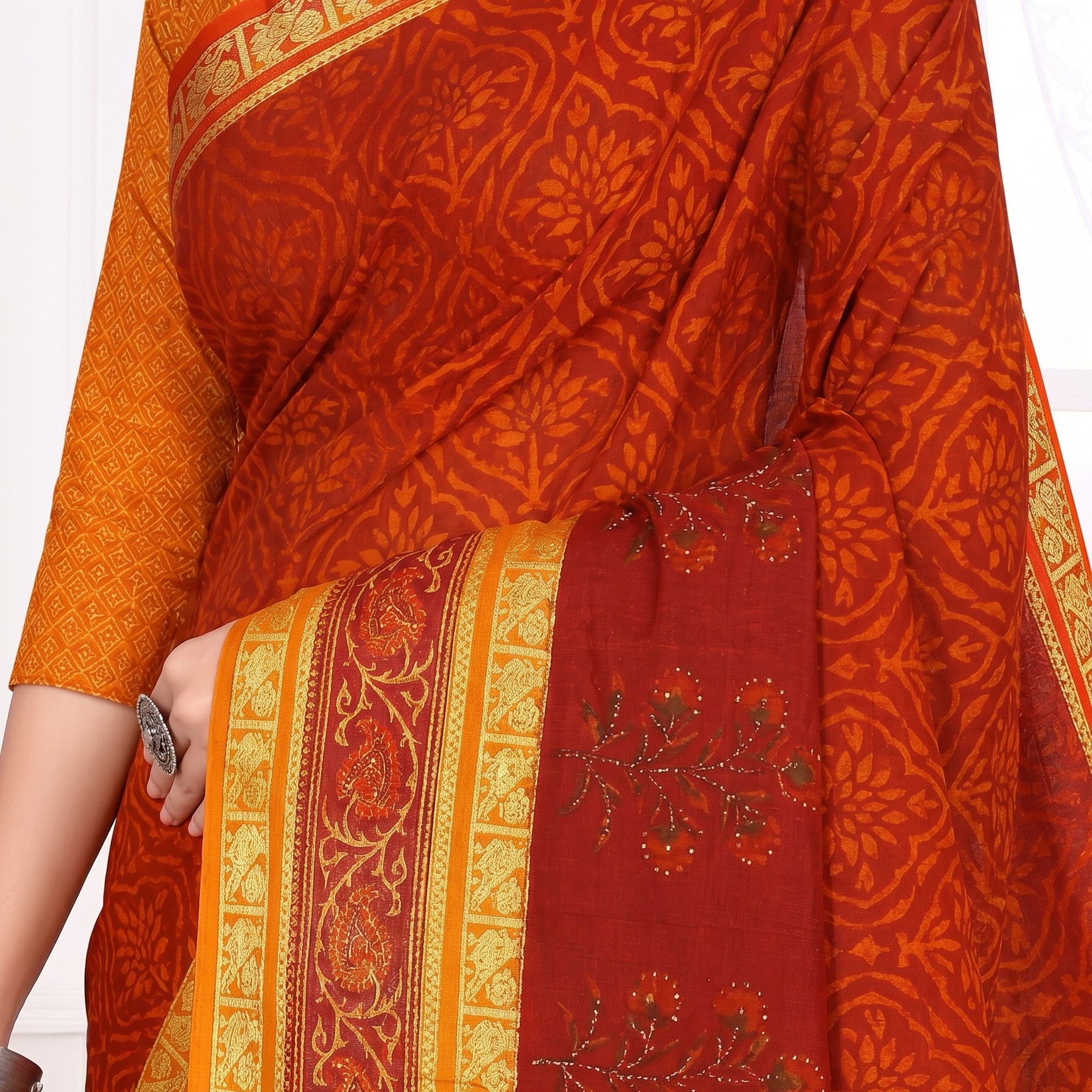 Pallu close-up