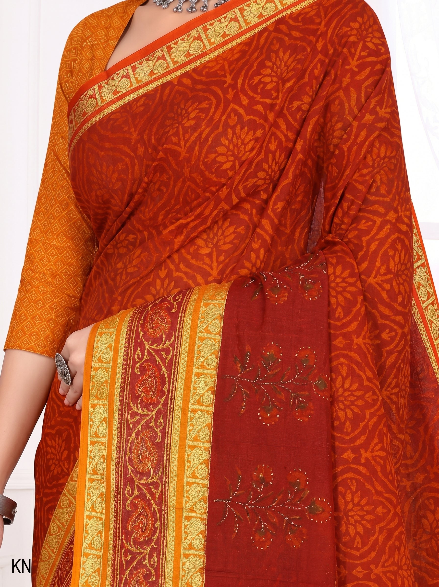 Pallu close-up
