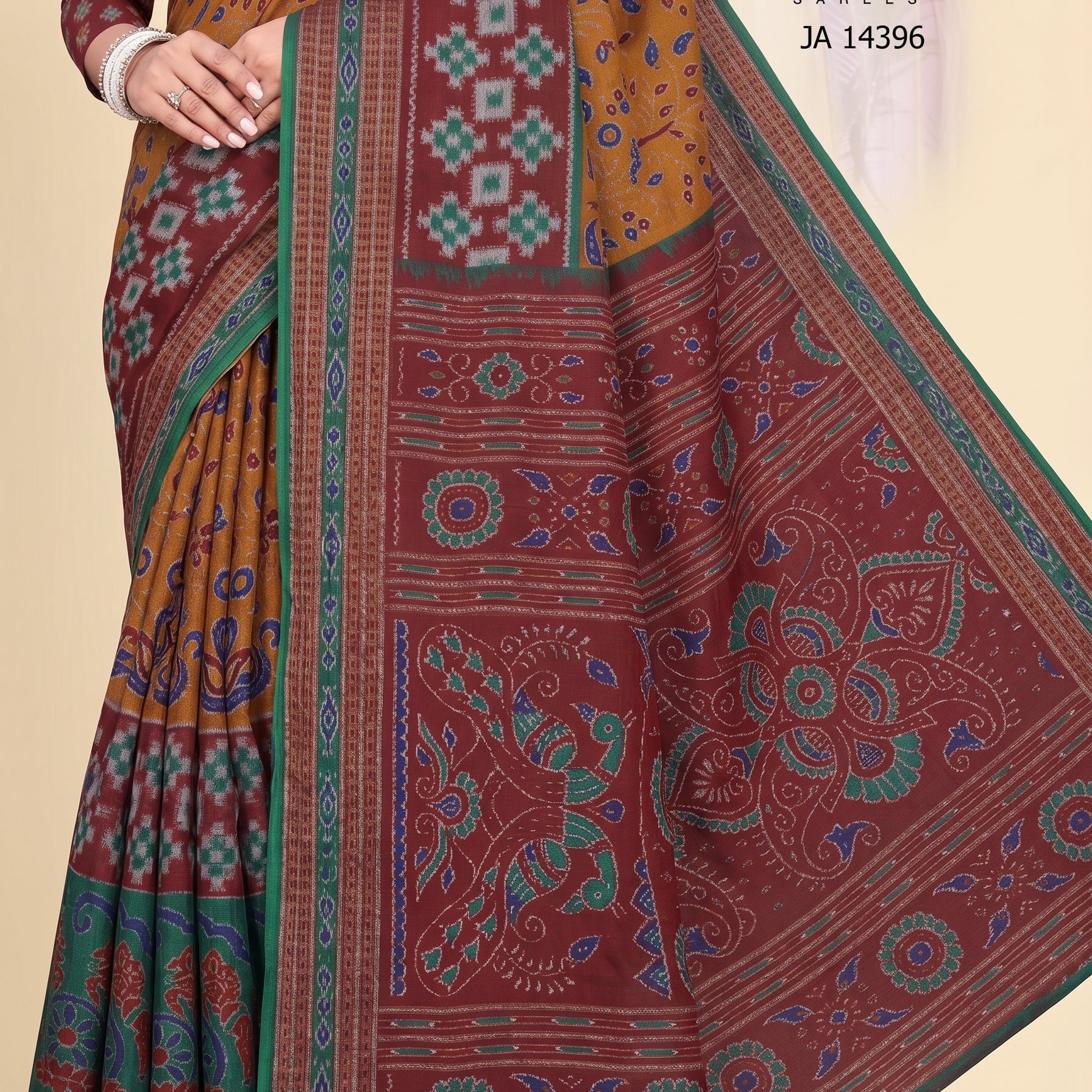 Pallu close-up