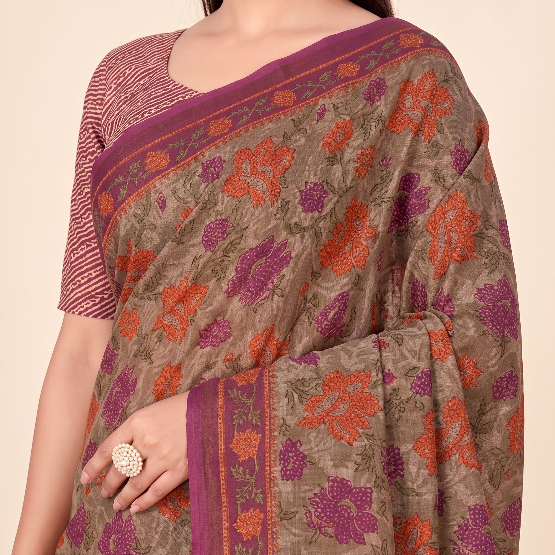 Pallu close-up [sku:KN-69805]