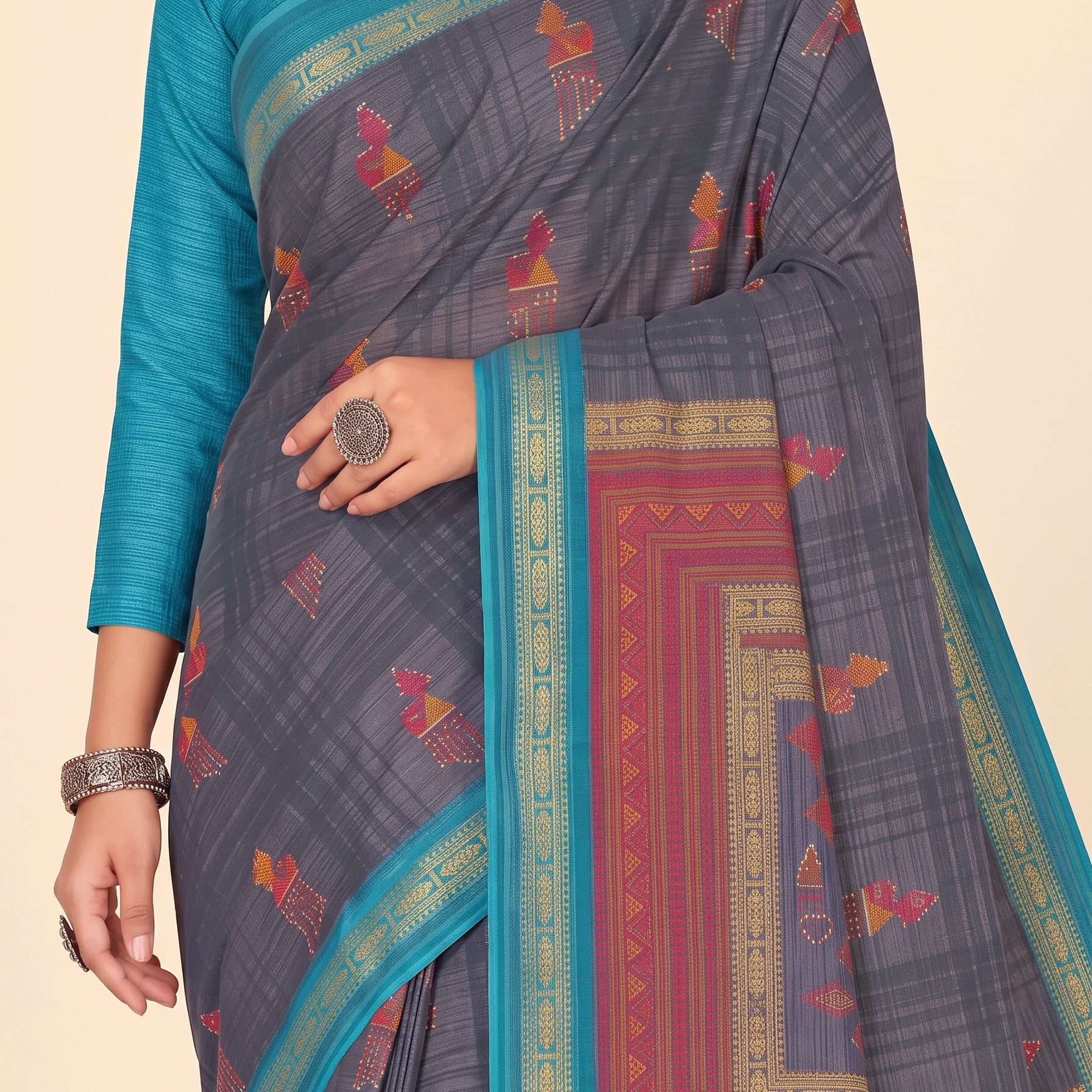 Pallu close-up [sku:KN-50656]