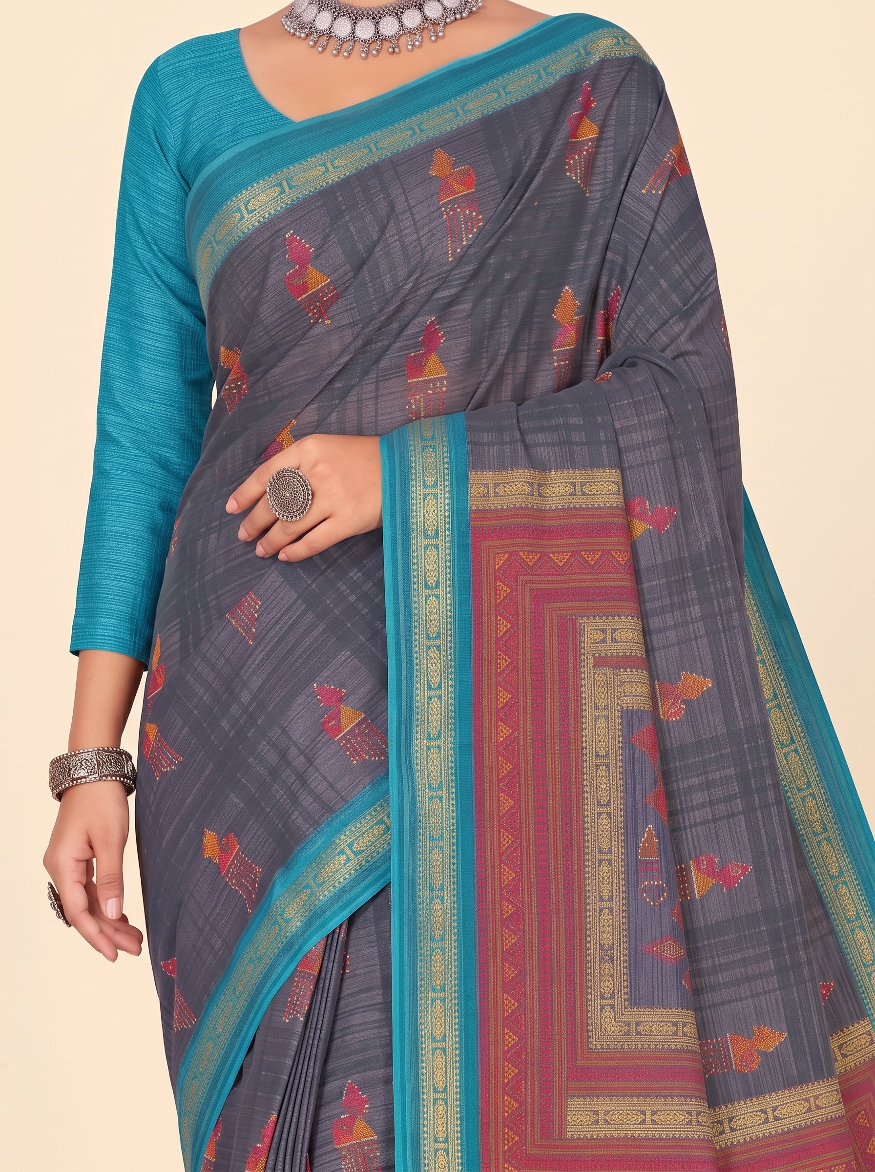 Pallu close-up [sku:KN-50656]