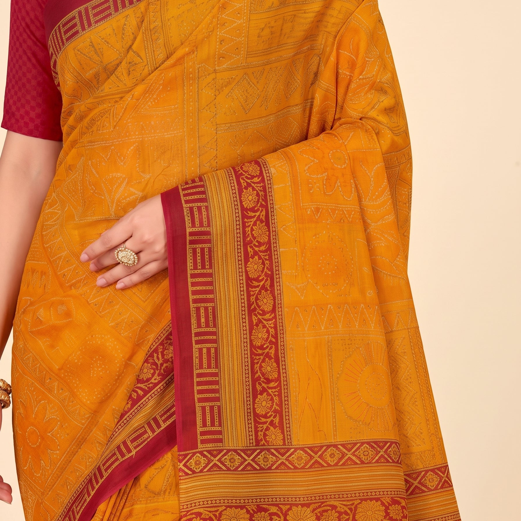 Pallu close-up [sku:KN-66525]