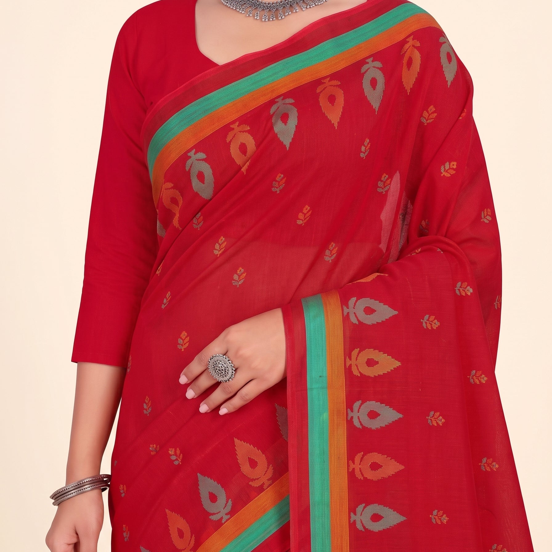 Pallu close-up [sku:KN-50829]