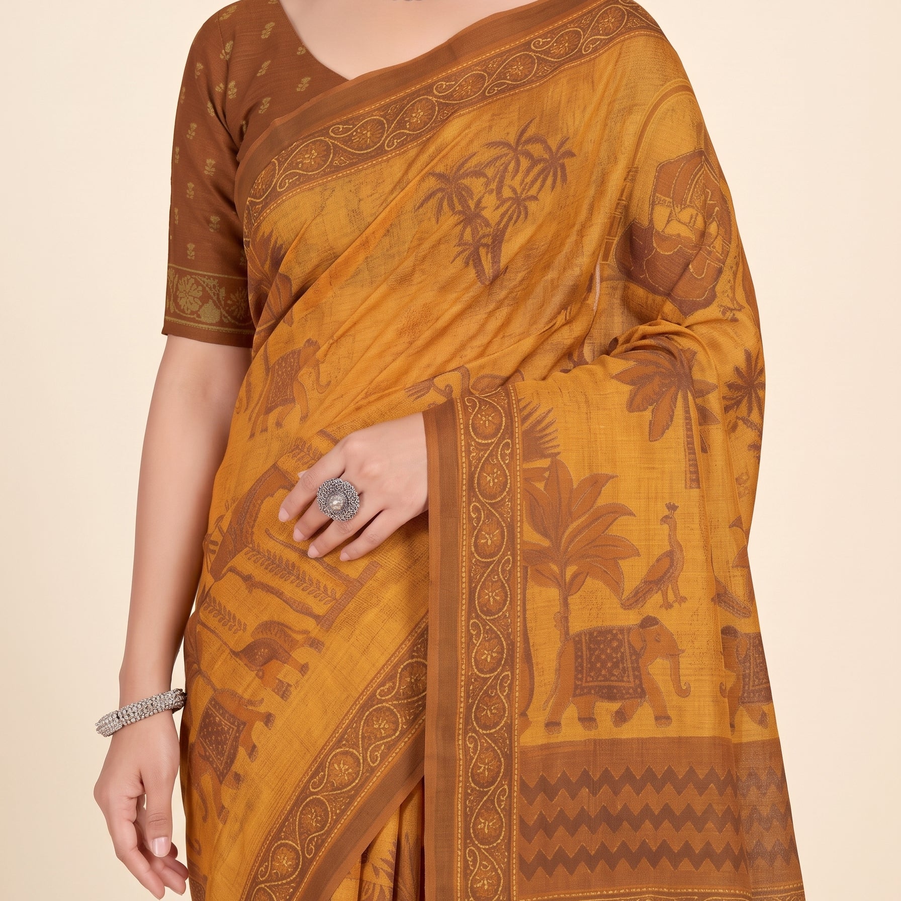 Pallu close-up [sku:KN-69889]