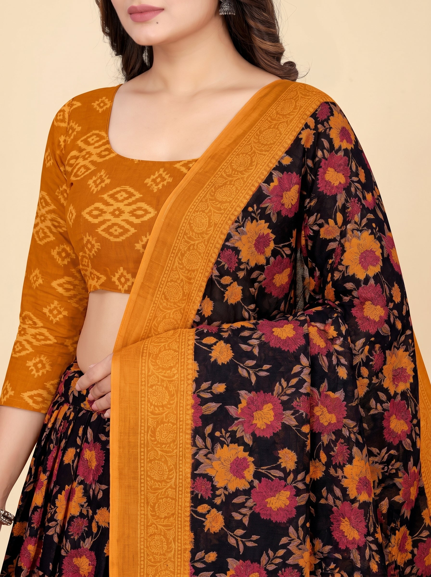 Pallu close-up