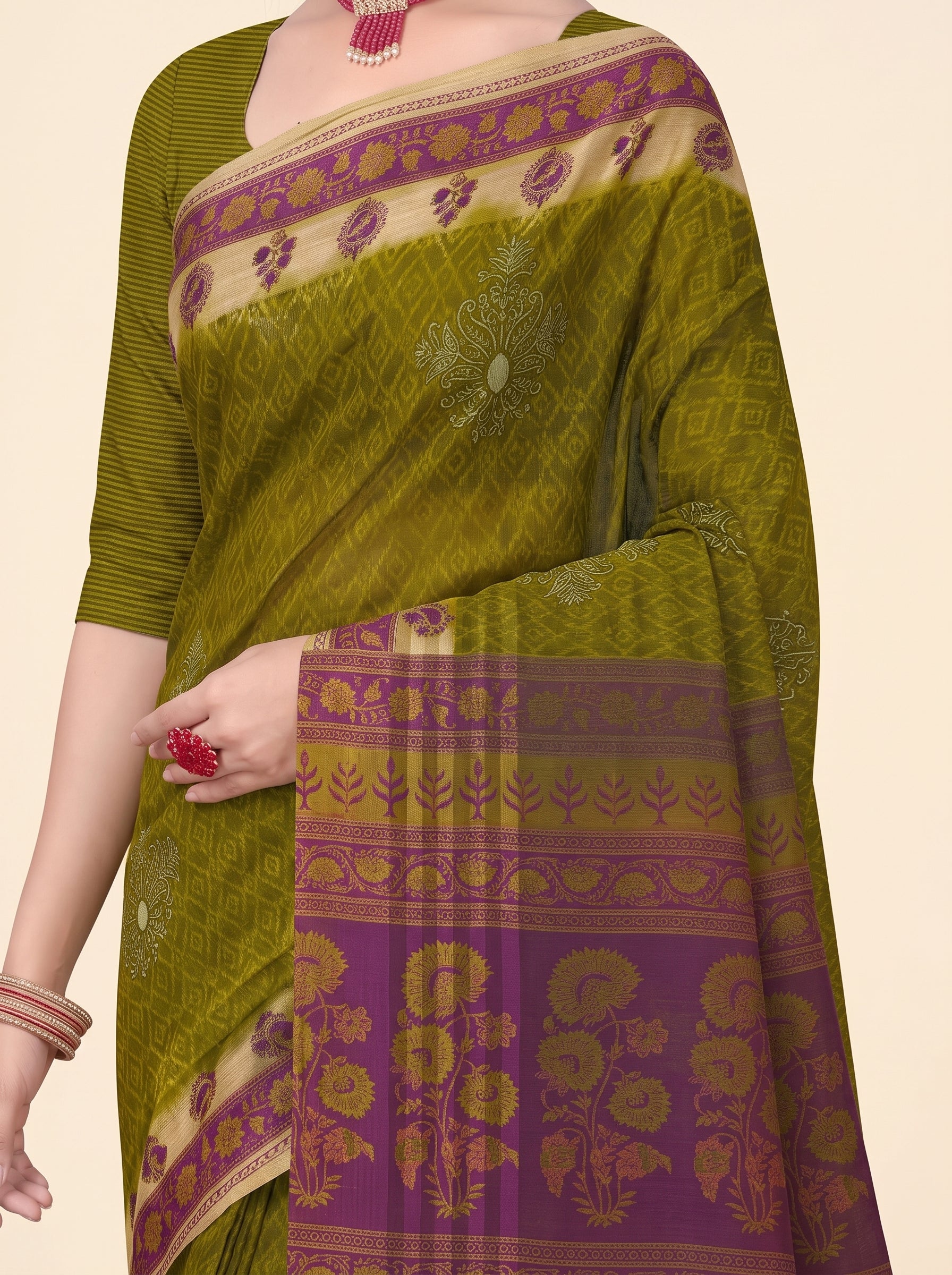 Pallu close-up [sku:KN-8053]