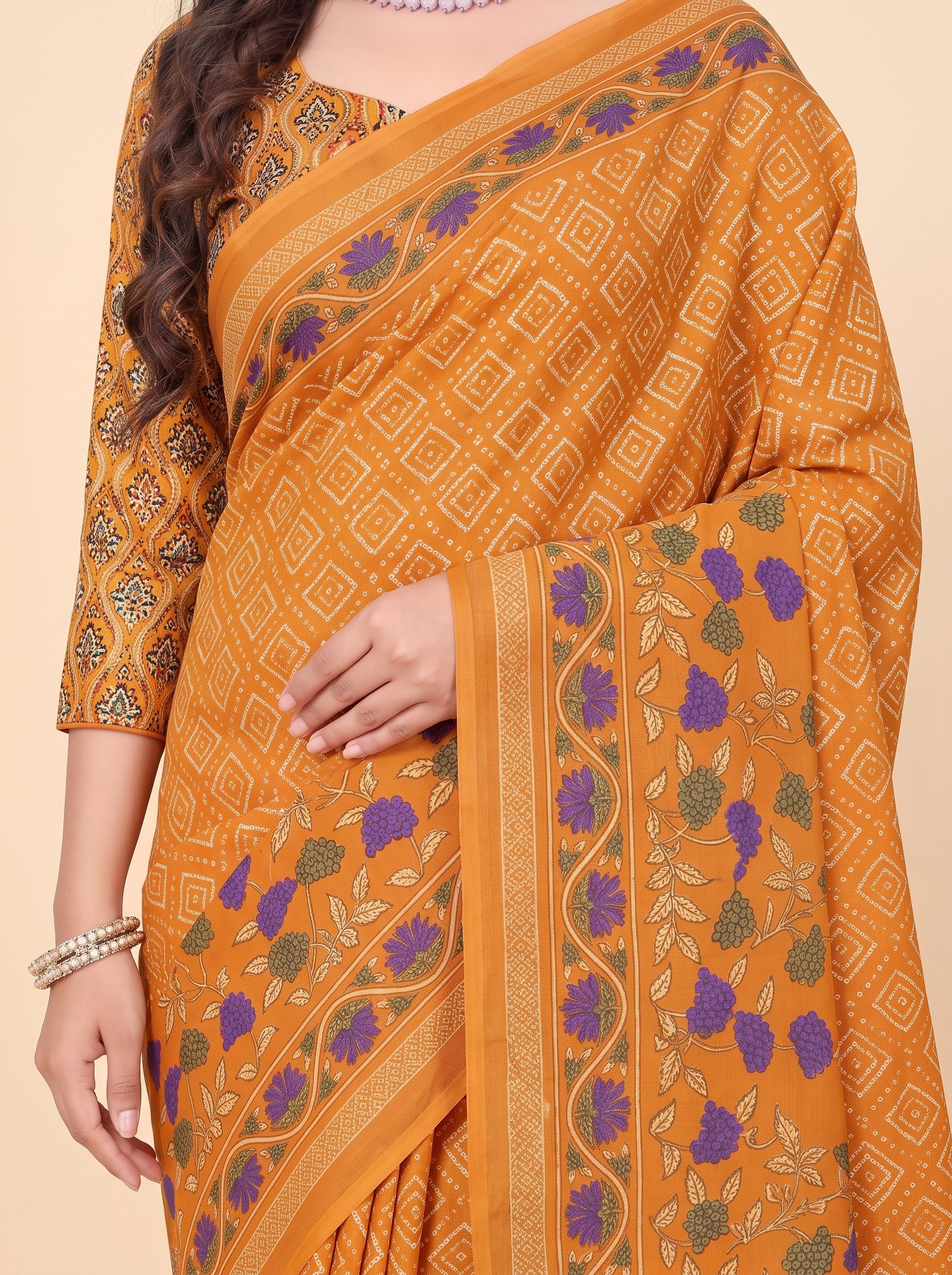 Shared pallu close-up [sku:JA-14359]