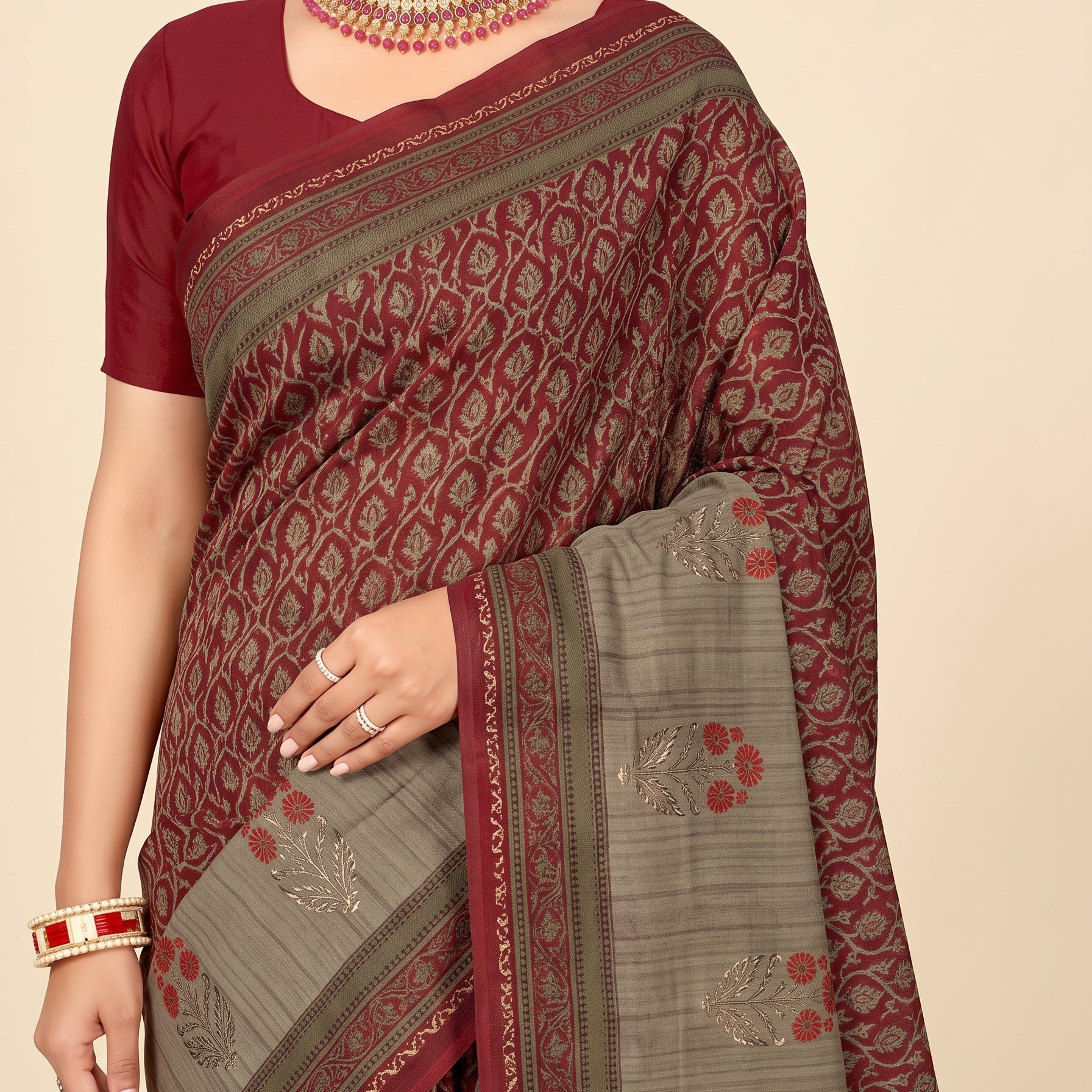 Pallu close-up [sku:D.NO.36072]