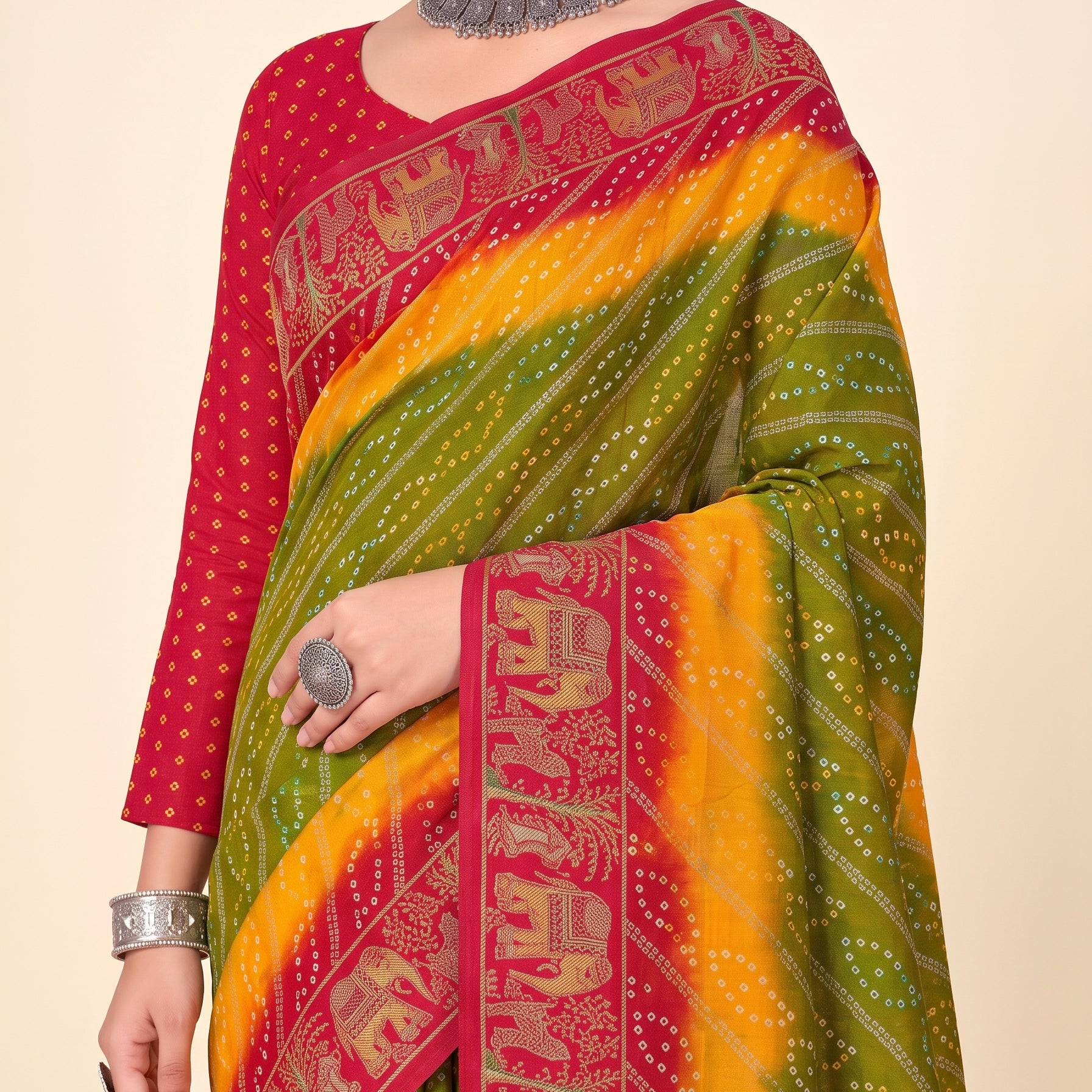 Pallu close-up [sku:KN-67903]